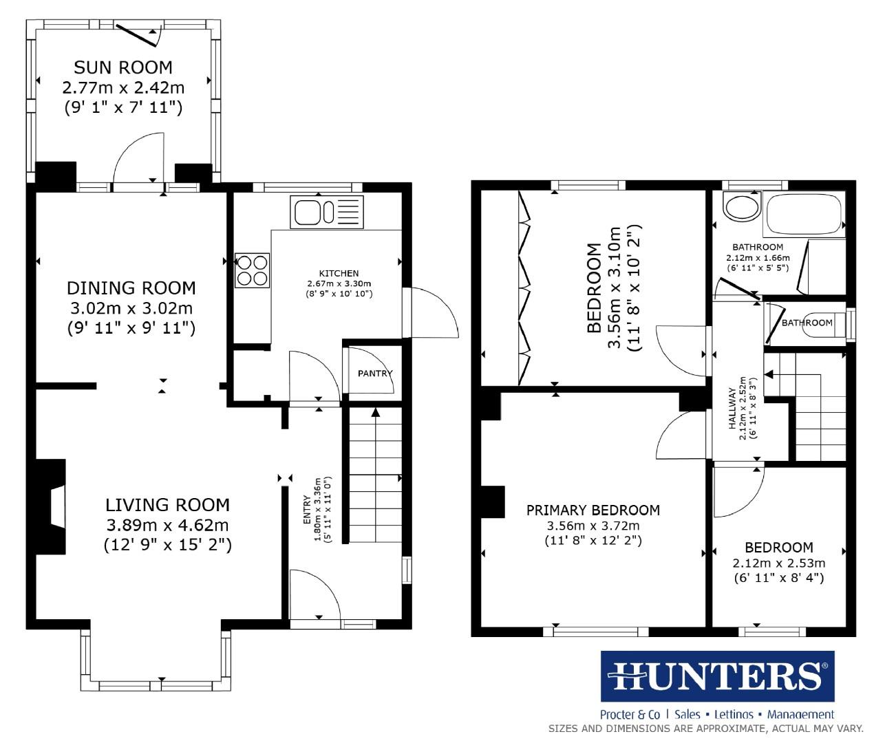 13, Riversway, Skipton floorplan
