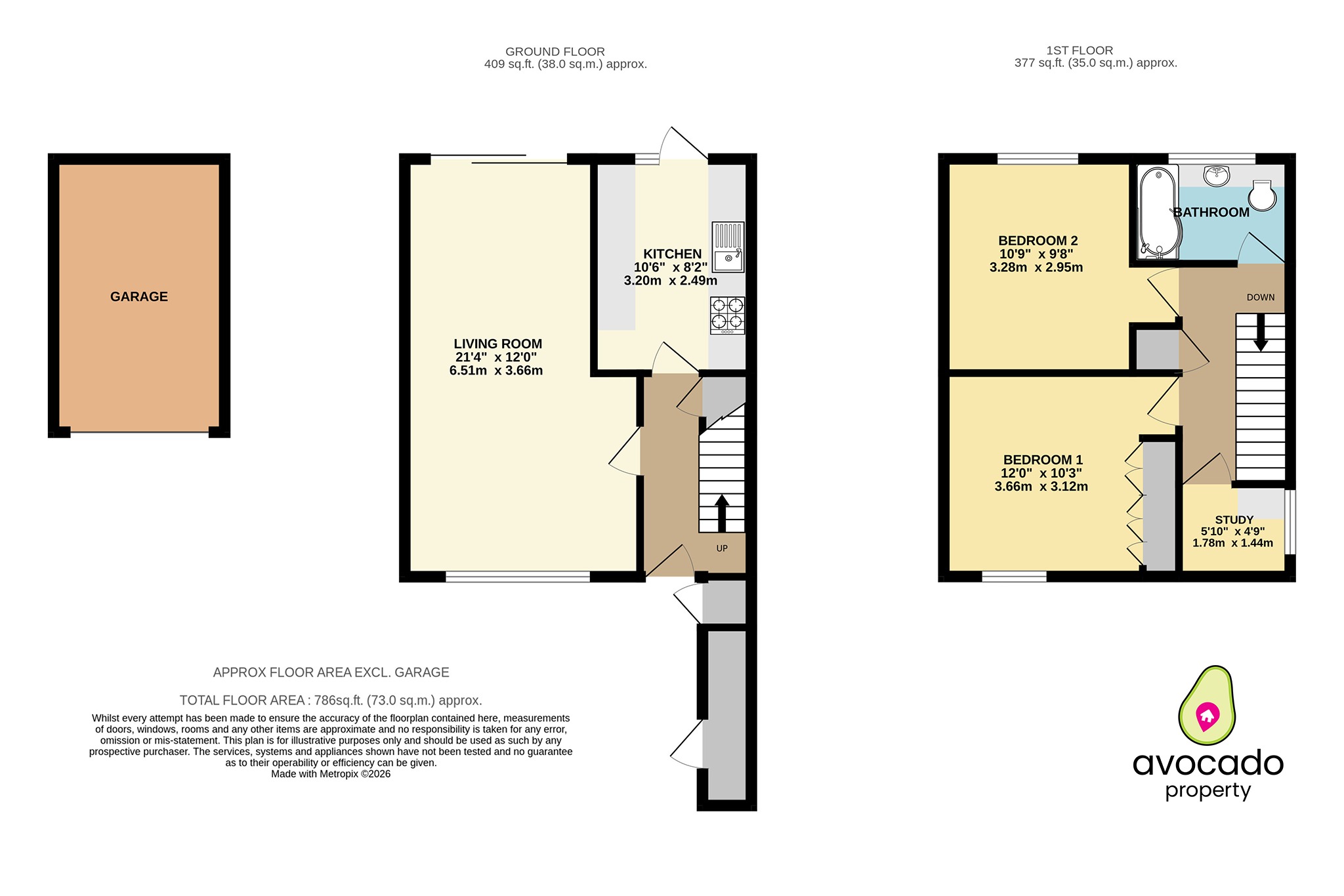 80, Bucklebury, Bracknell floorplan