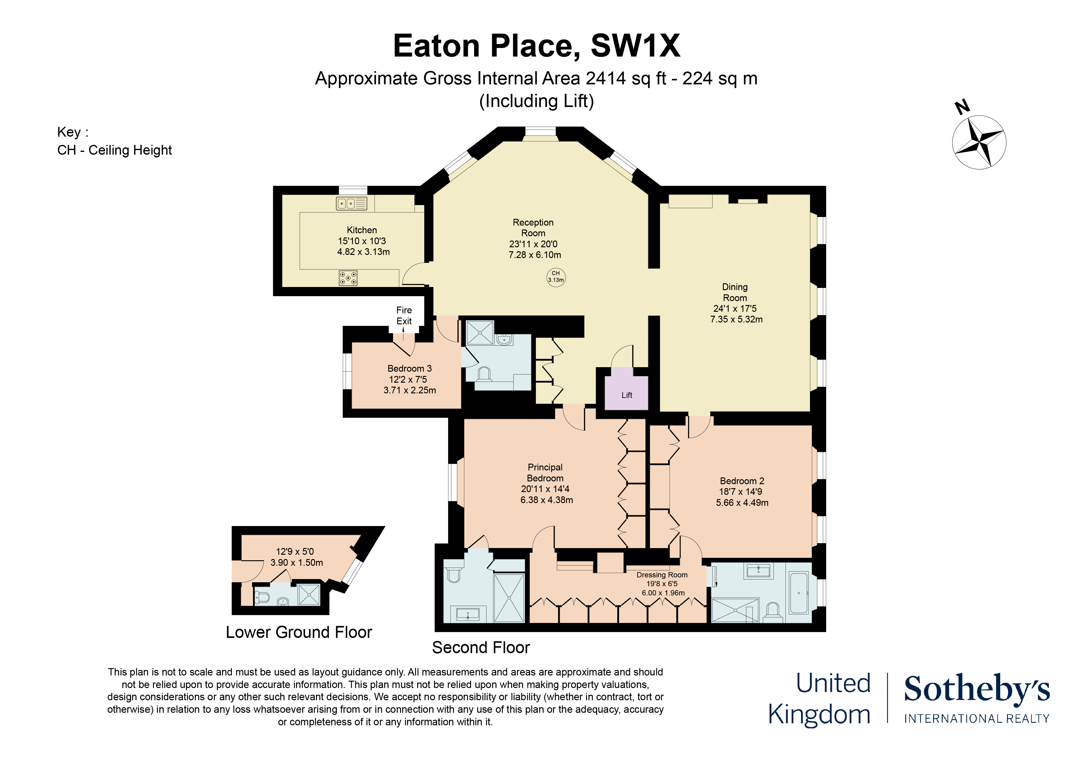 71, 71 Eaton Place, London floorplan