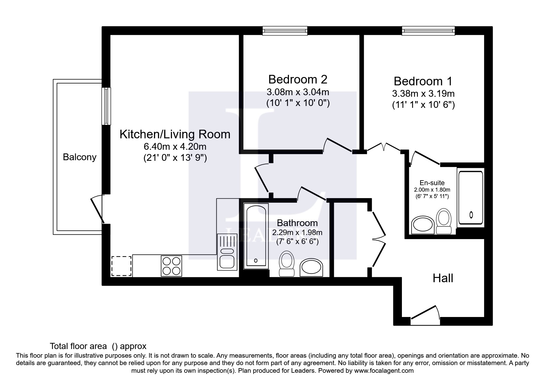 17 Riverside House,, Thomas Blake Avenue, Hants floorplan