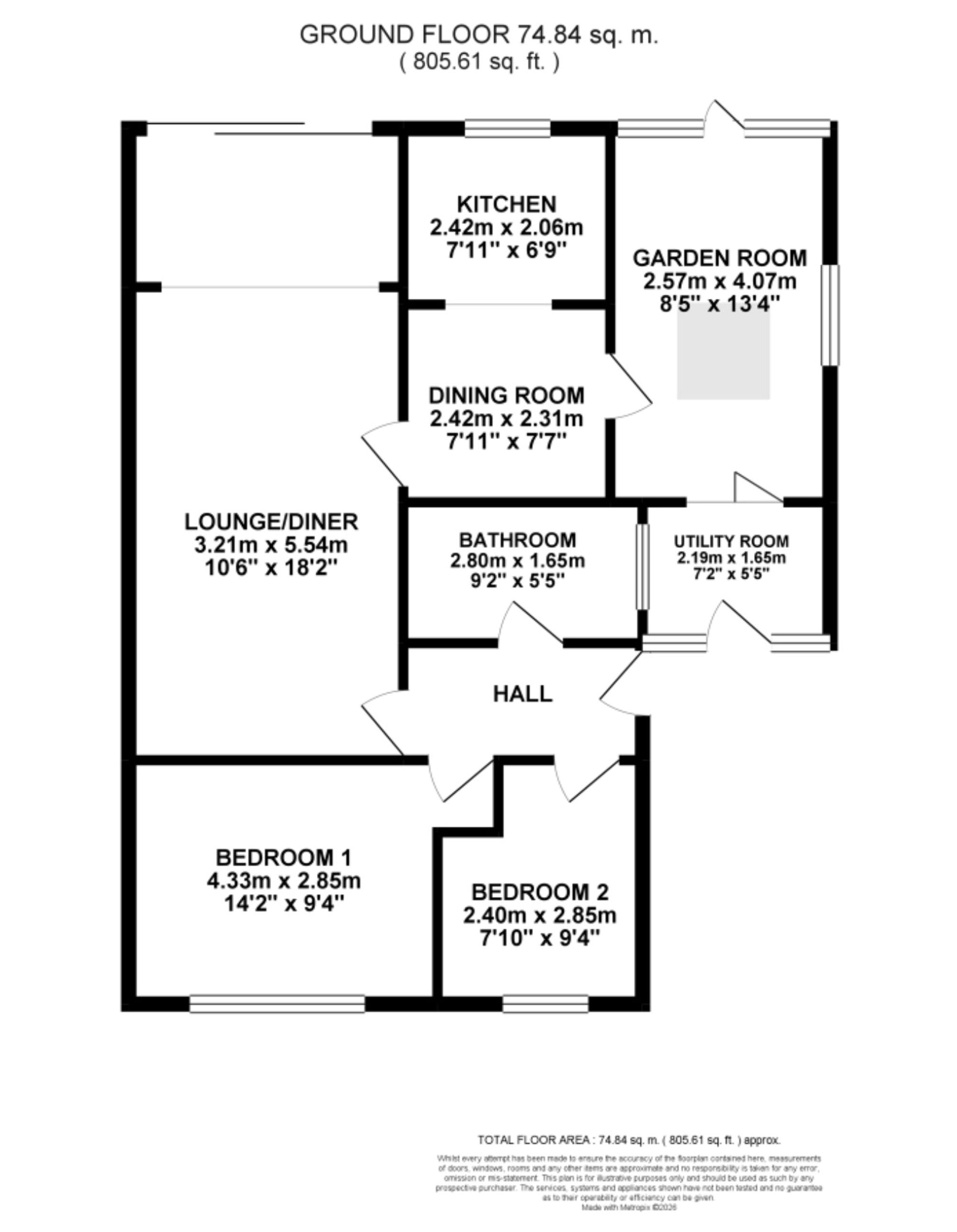 3 Fraser Close, Stone floorplan