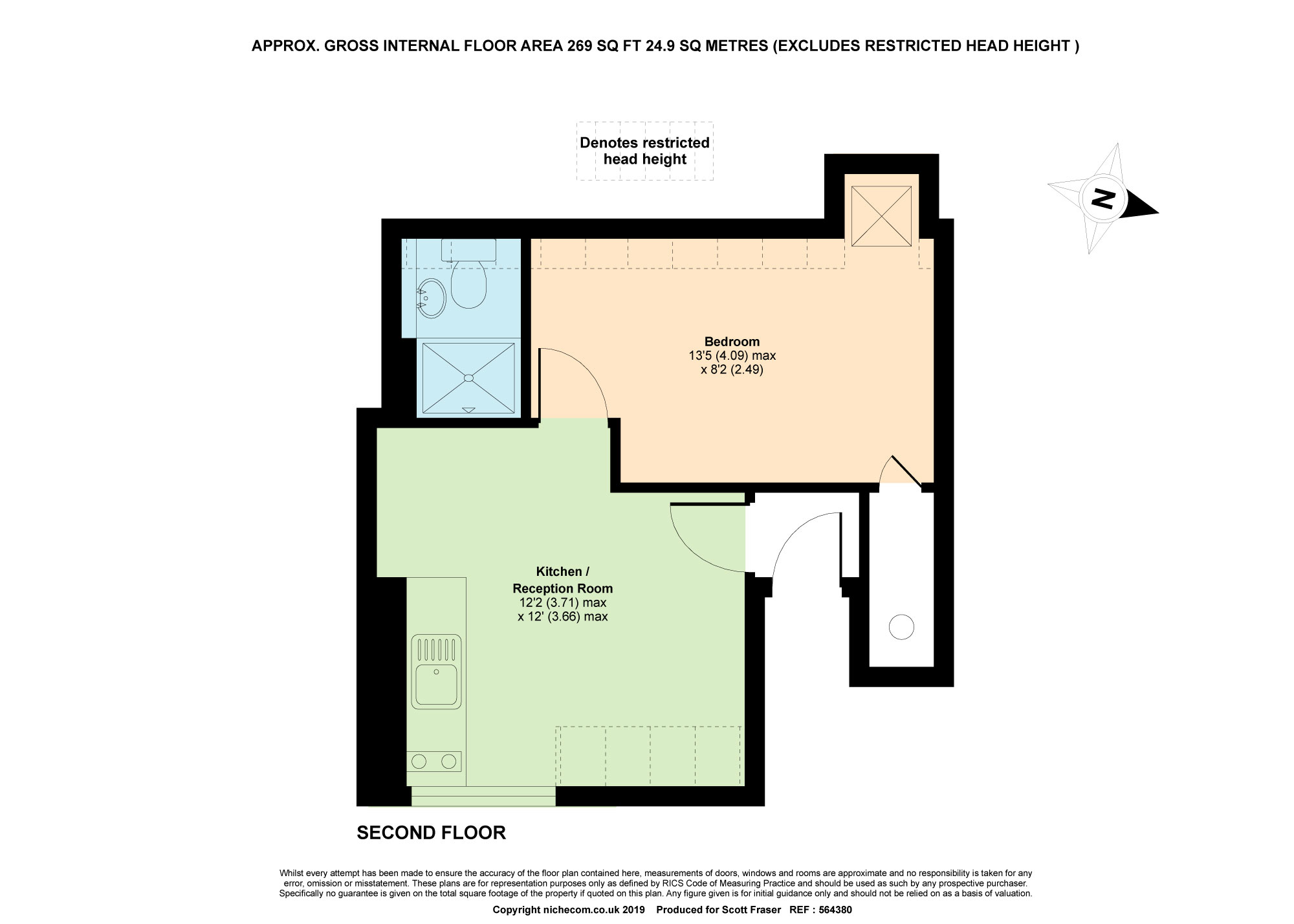 Flat 6, 328, Banbury Road, Oxford floorplan