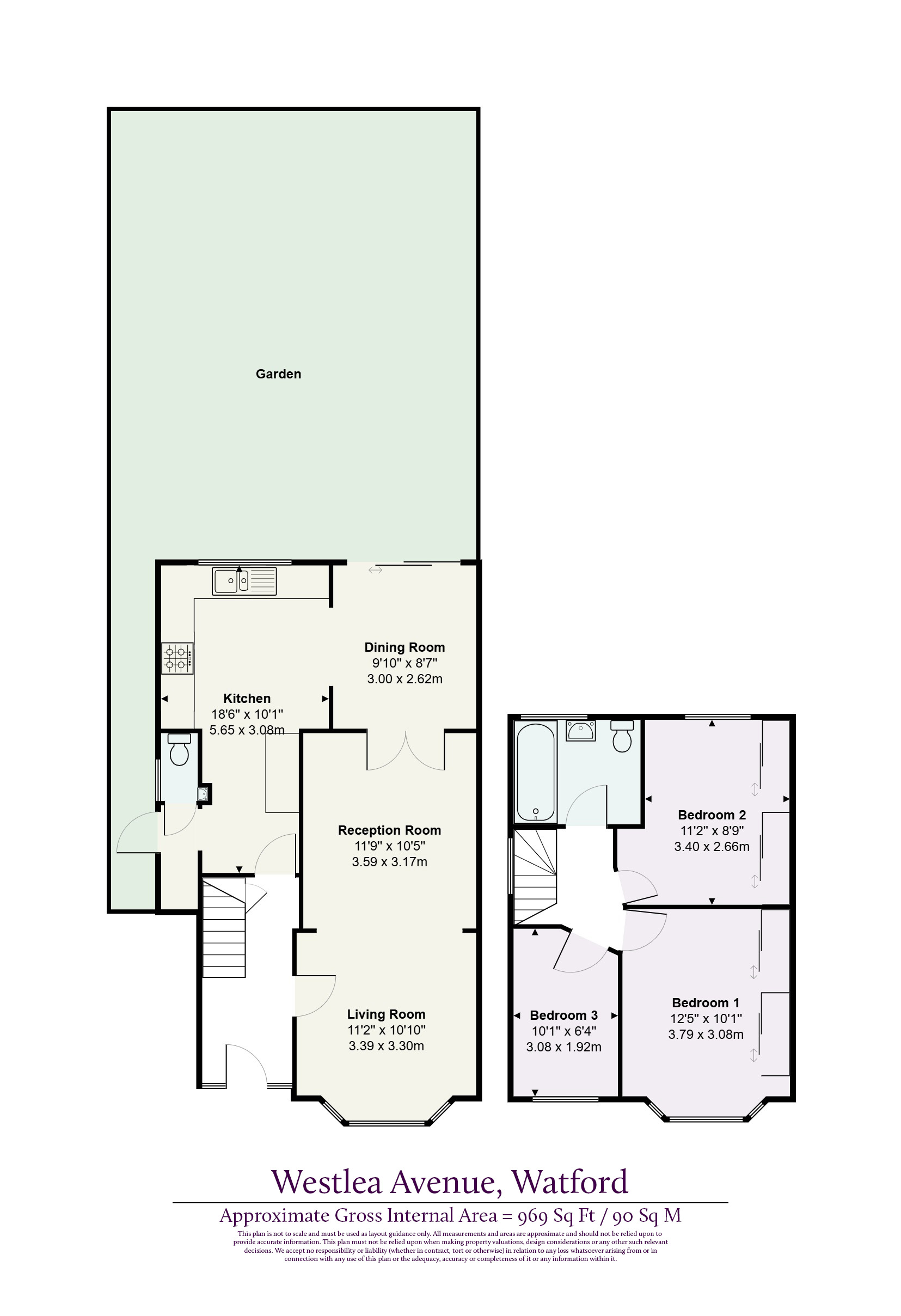 16, Westlea Avenue, Hertfordshire floorplan