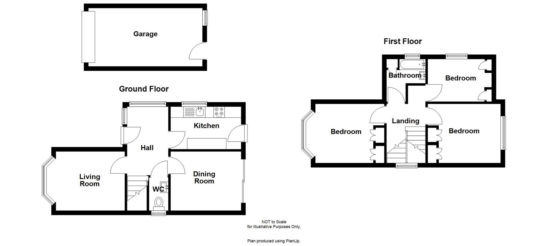 2, Wychall Park Grove, Birmingham floorplan