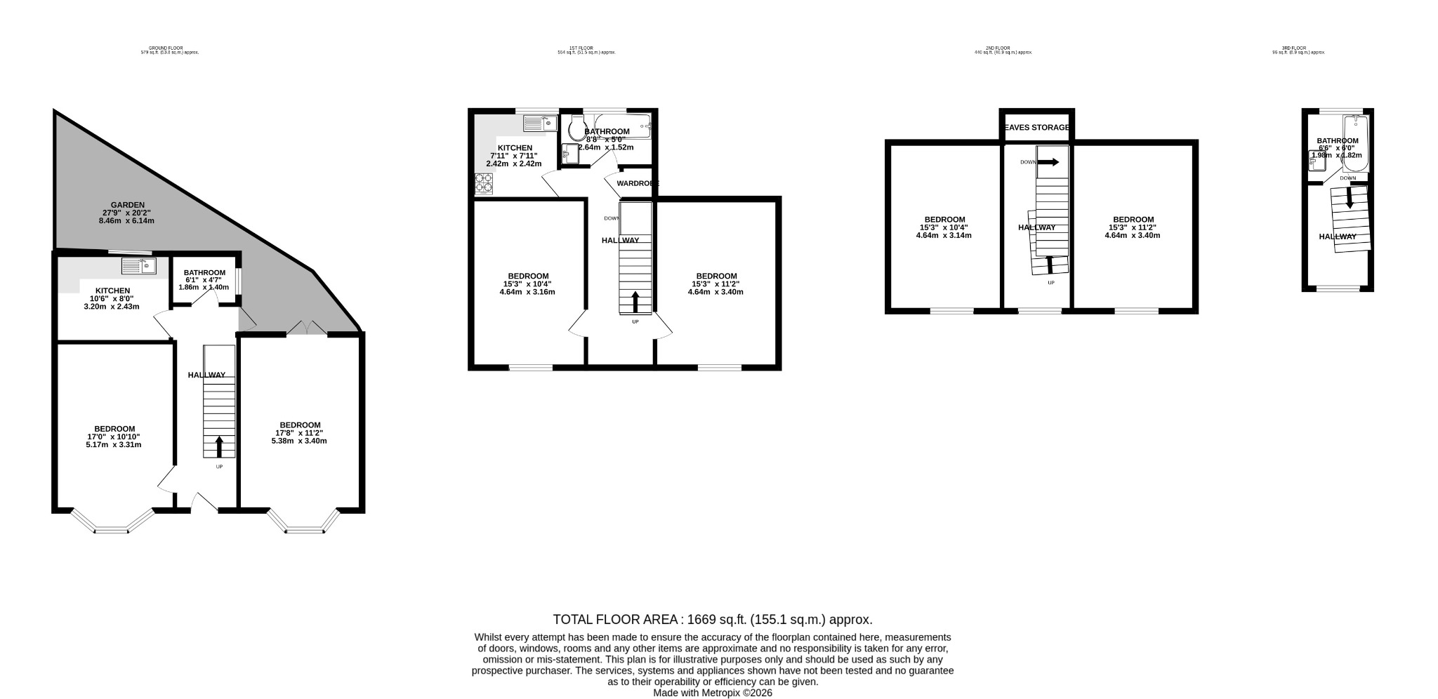 25, Ennis Road, London floorplan