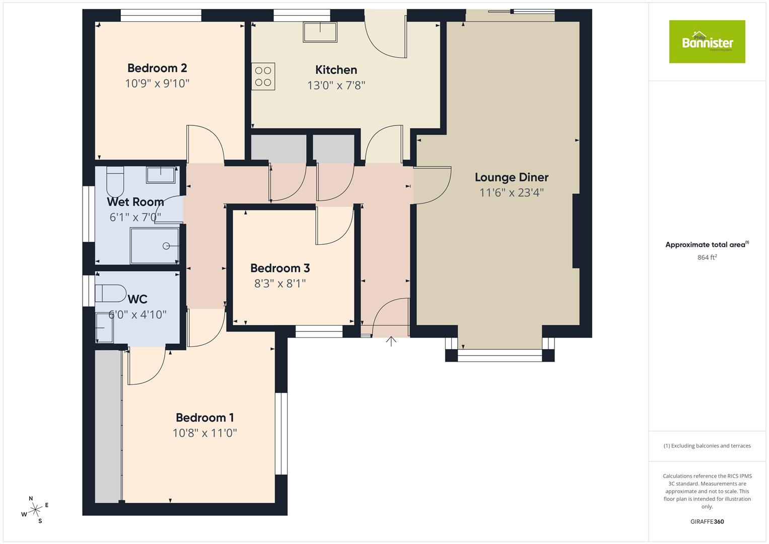1, Cavendish Park, Brough floorplan