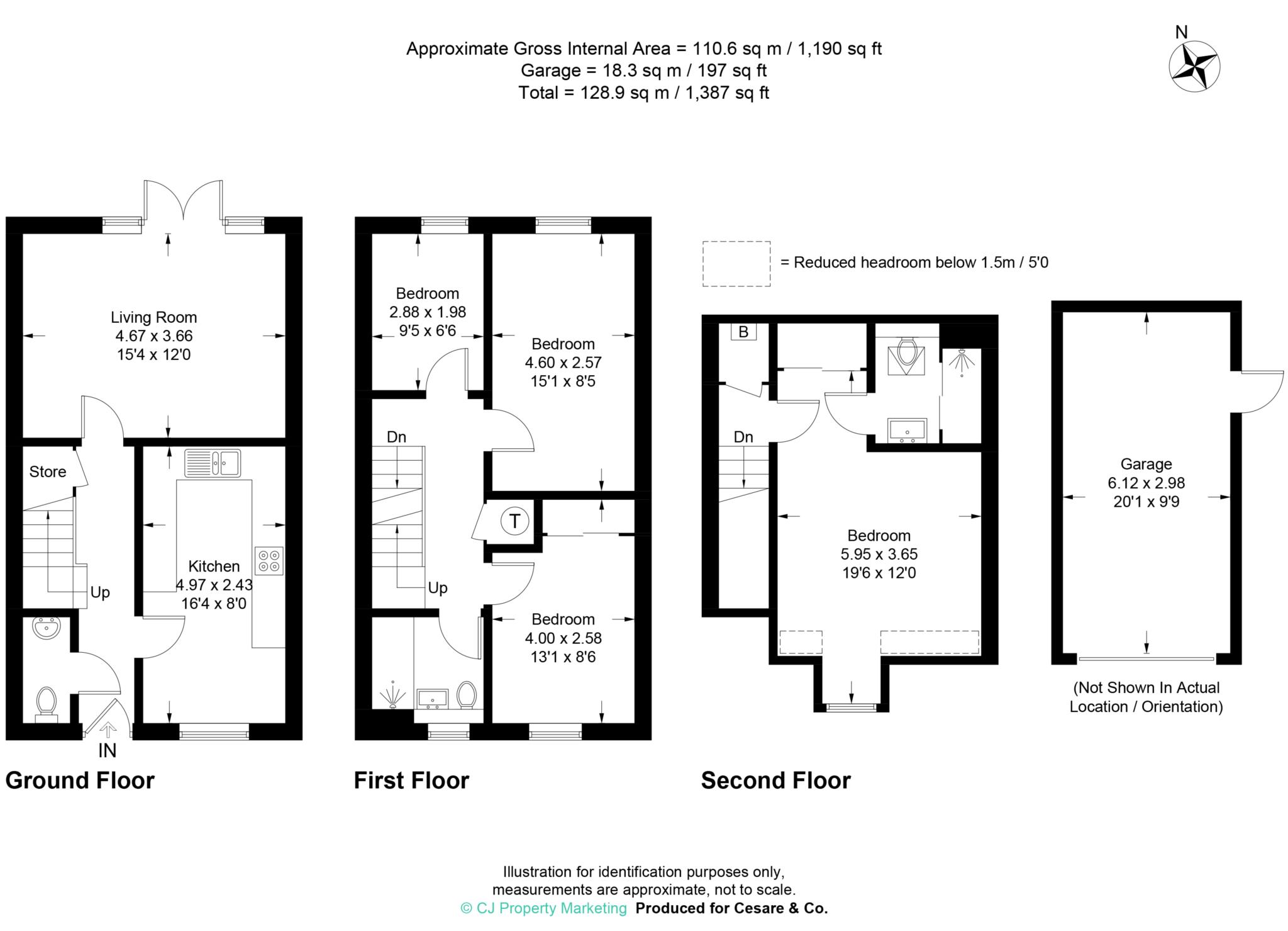 53, Tun Furlong, Leighton Buzzard floorplan