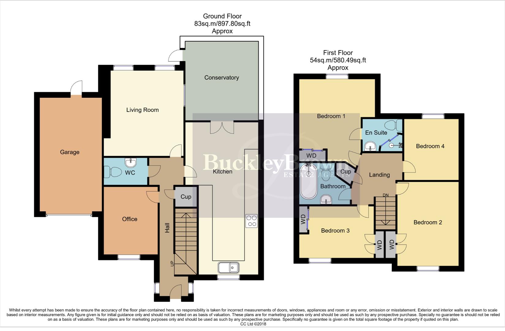 8, Old School Court, Chapel Lane, Newark floorplan