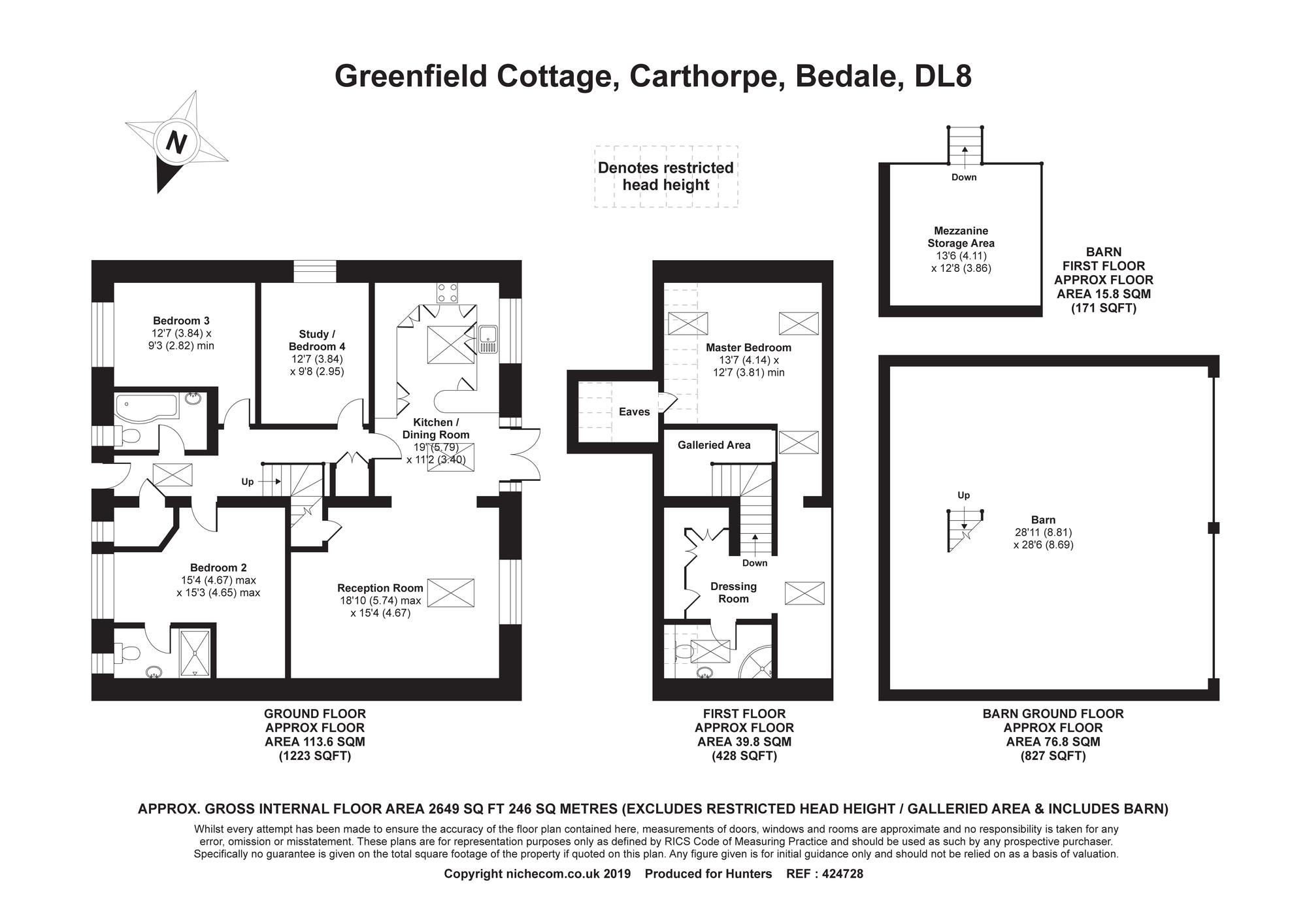 4 Bedrooms Semi-detached house for sale in Carthorpe, Bedale DL8