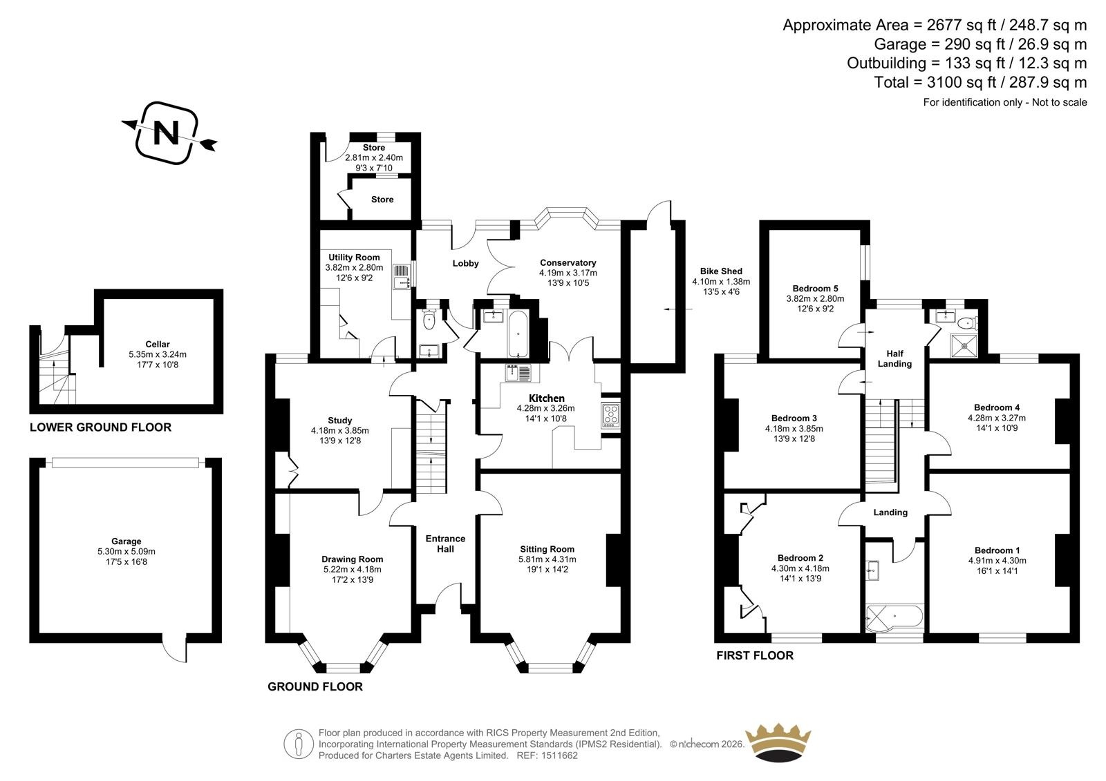 49, The Avenue, Hampshire floorplan
