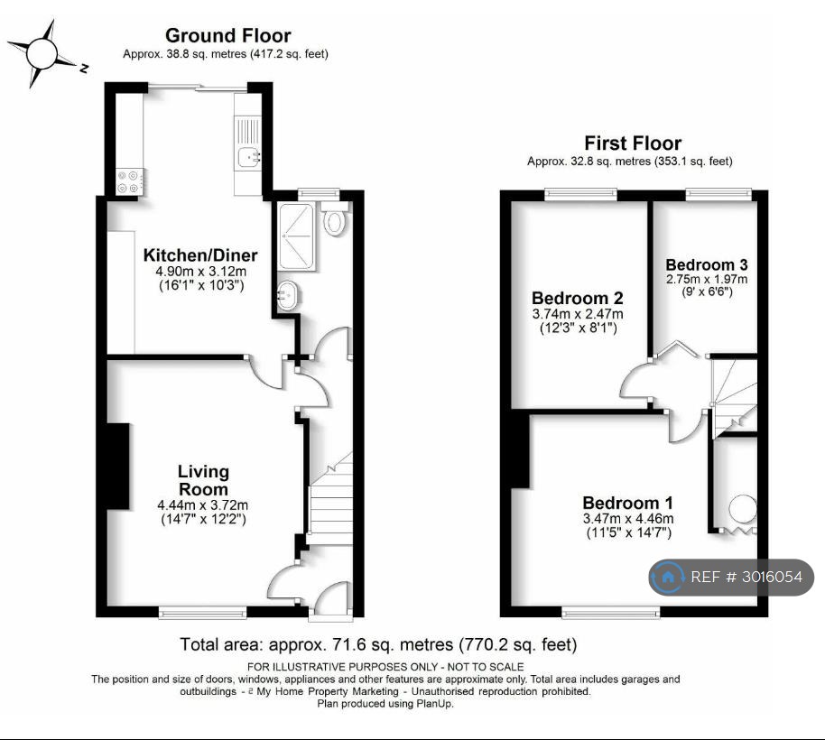 Leavesden Road, Watford floorplan