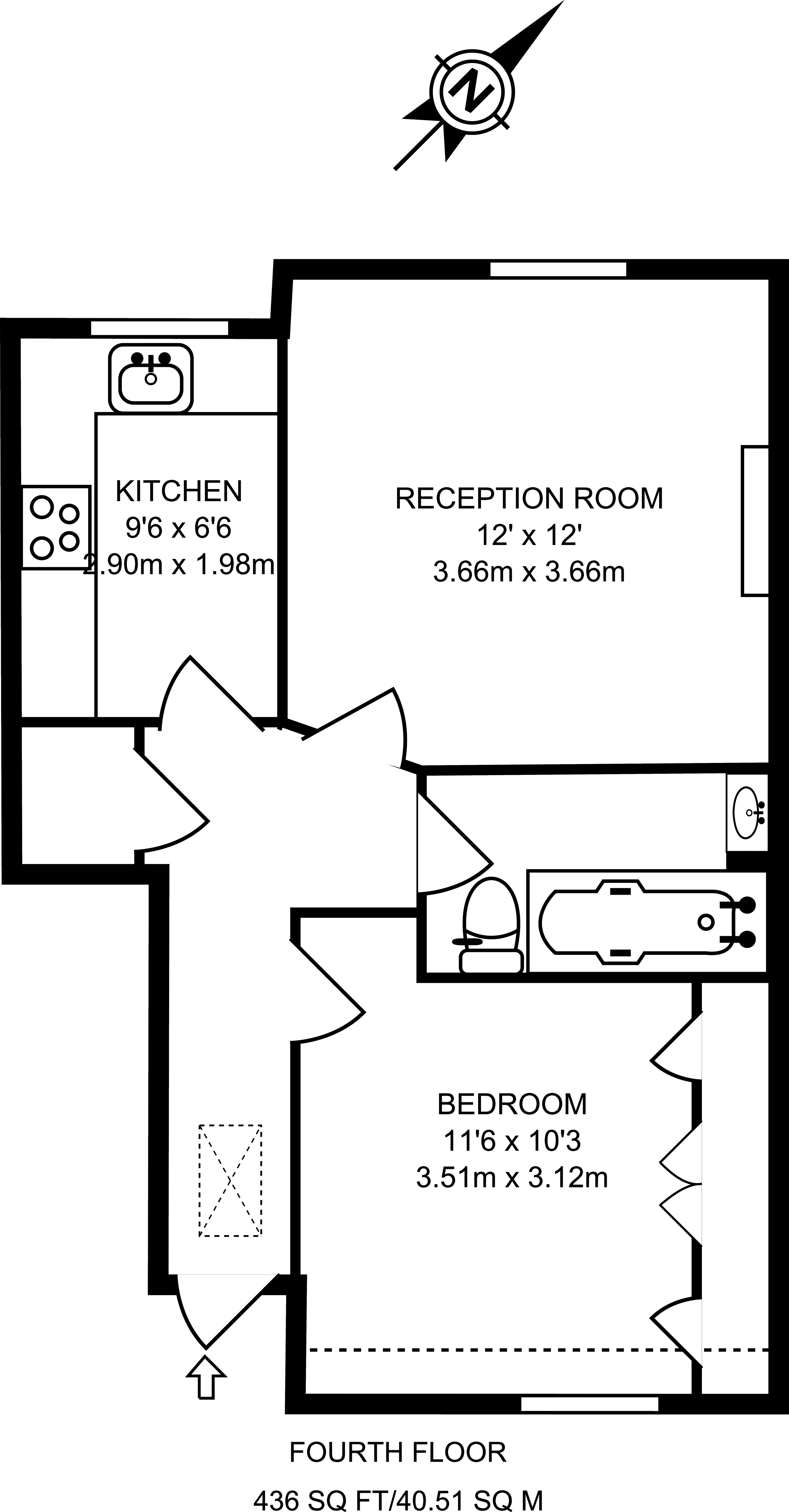 1 Bedrooms Flat to rent in Old Brompton Road, South Kensington SW7