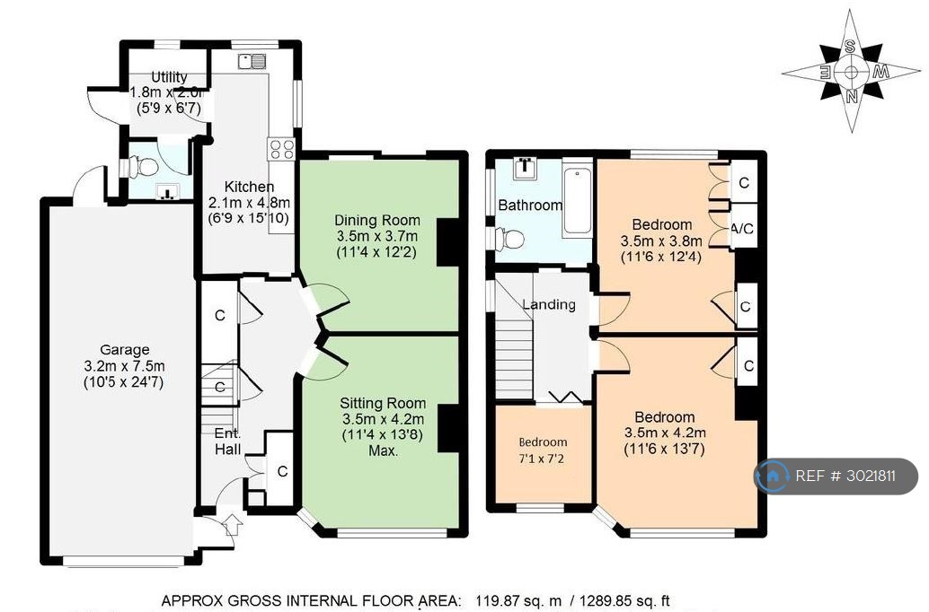 Garth Road, Didcot floorplan