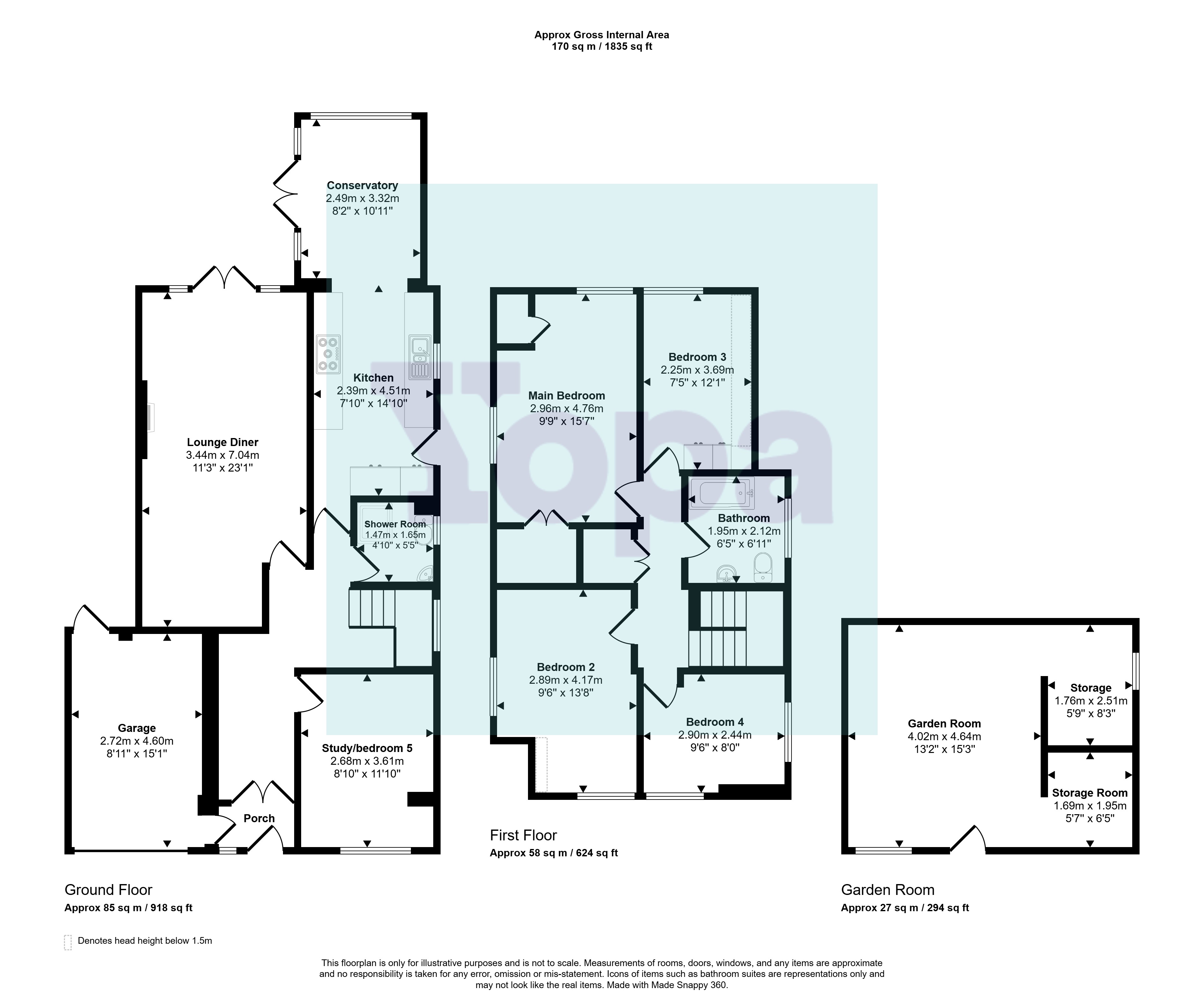 Bellhouse Road, Leigh-on-sea floorplan