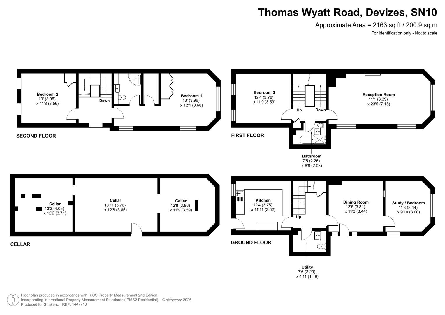 7, Wyatt Court, Devizes floorplan