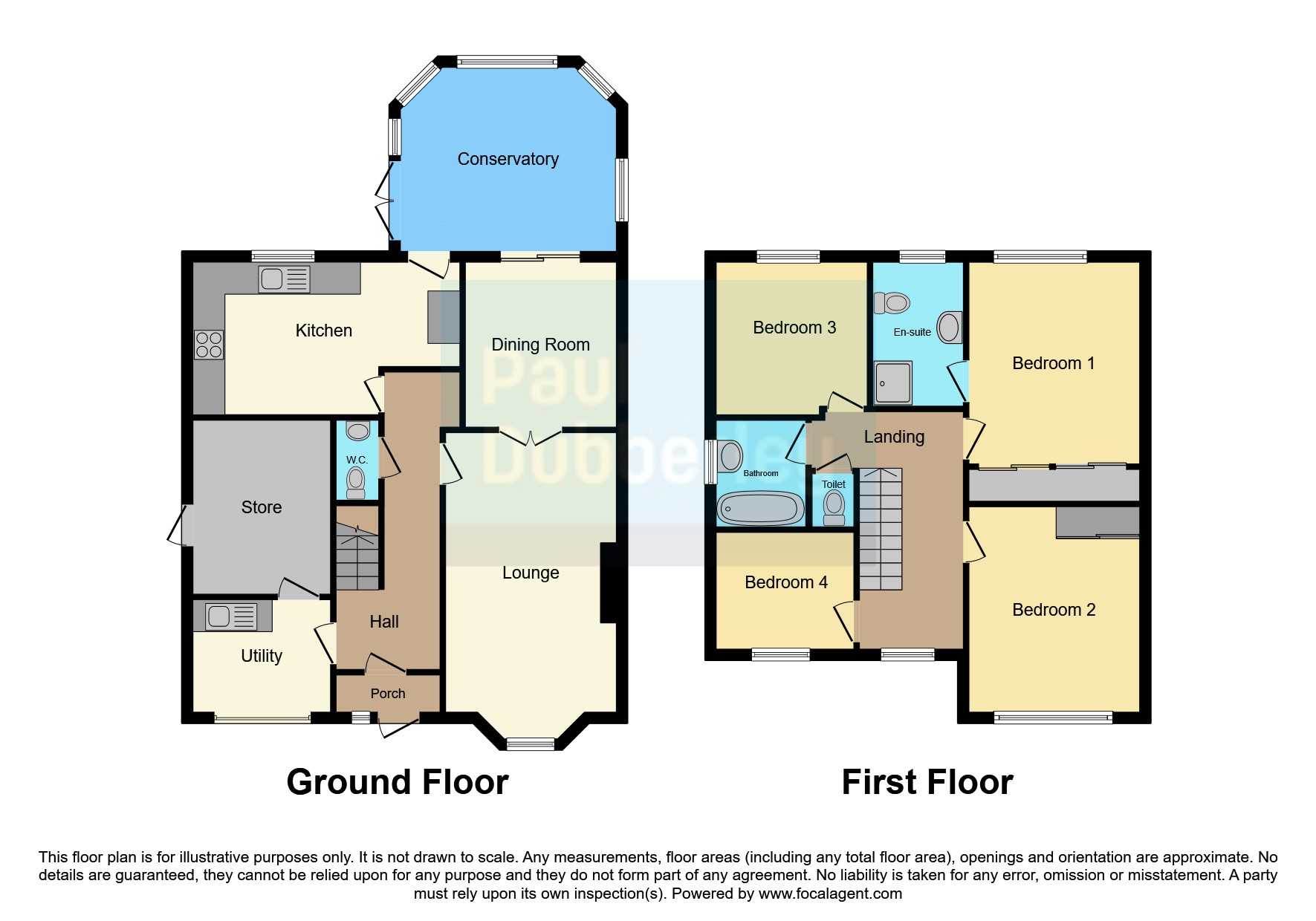 1, Brunswick Gardens, Wednesbury floorplan