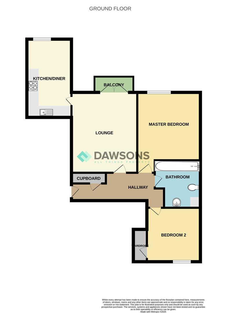 34, Cork House, Swansea floorplan