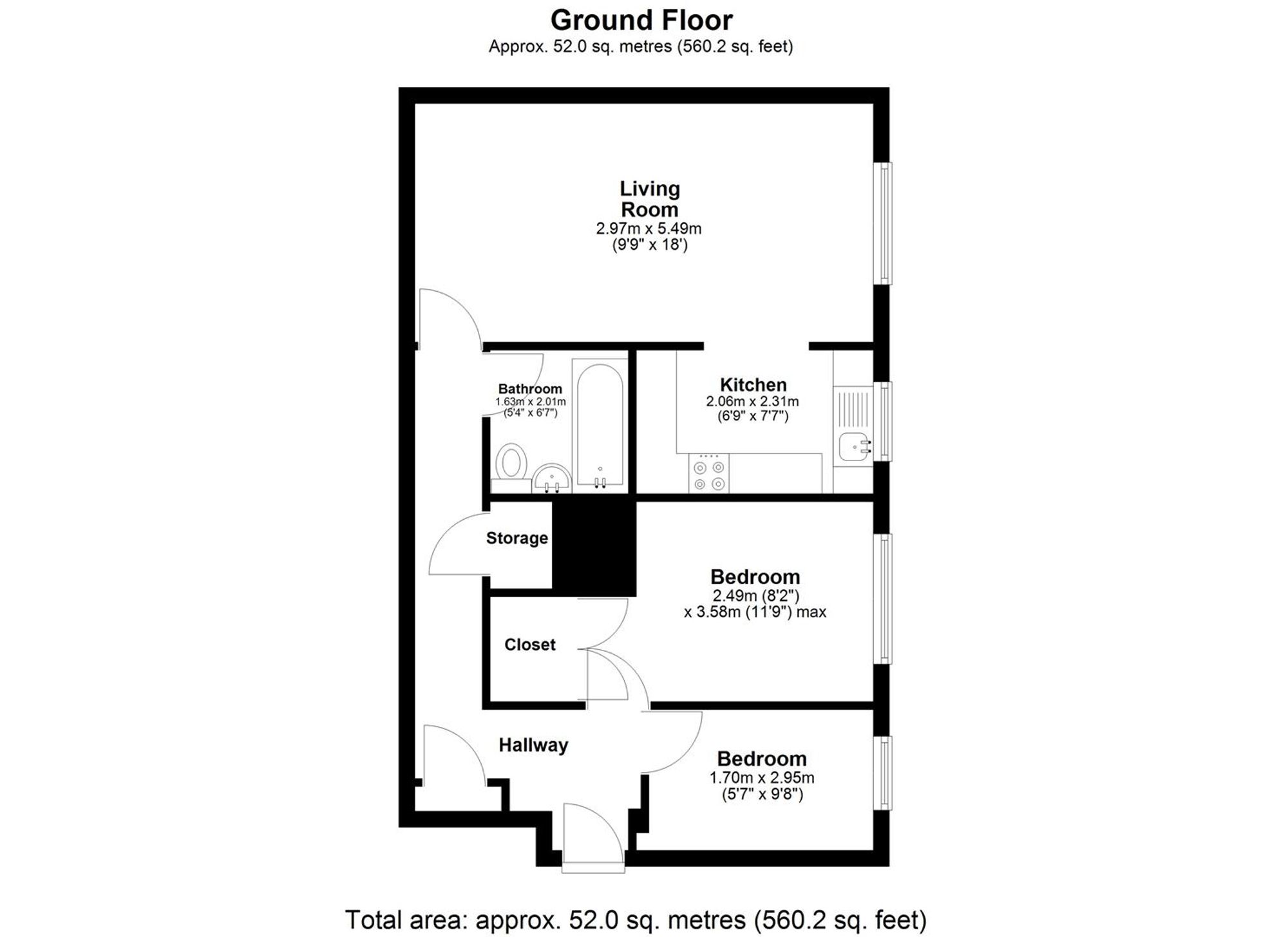 4 Adeliza Close, Barking floorplan