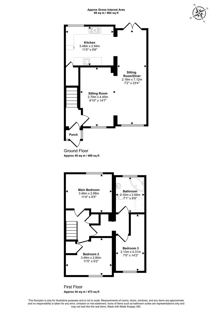 26, Clanfield, Sherborne floorplan