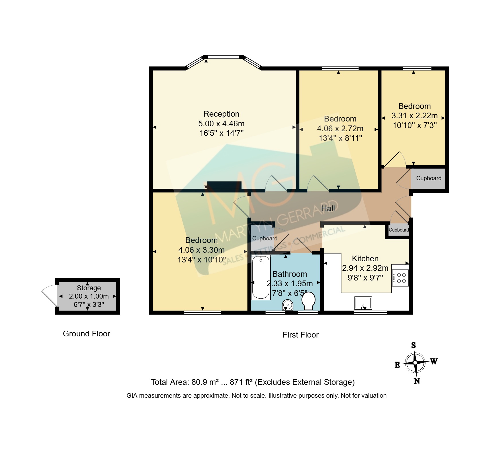 16, Albert Close, London floorplan