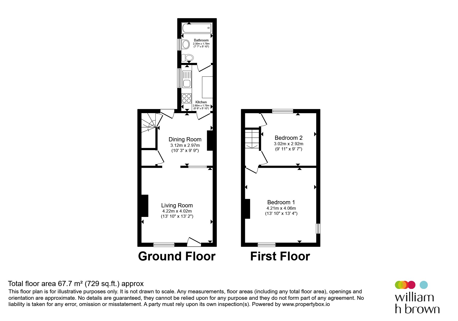 14, East Lane, Doncaster floorplan