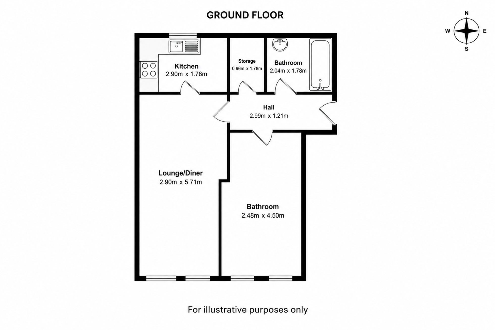 Albert Grove South, Bristol floorplan