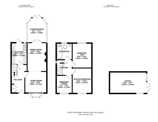 8, Rounds Hill, Bracknell floorplan