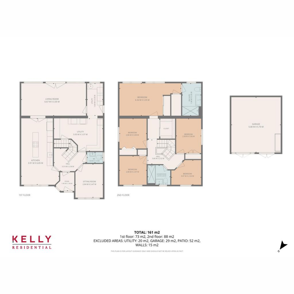 27, Colonsay Drive, Glasgow floorplan