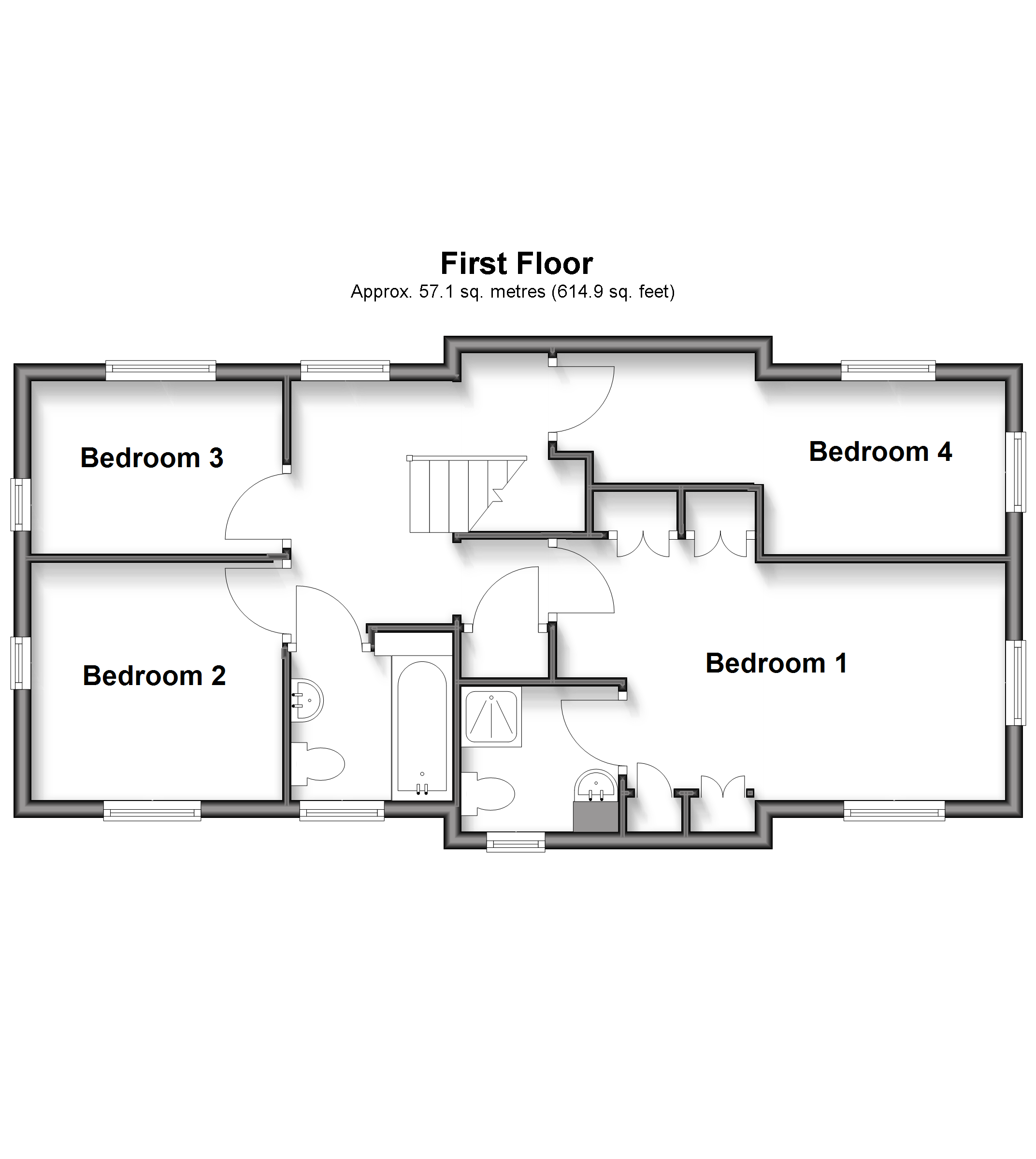 Hill Farm Cottage, Hill Top, Newchurch floorplan