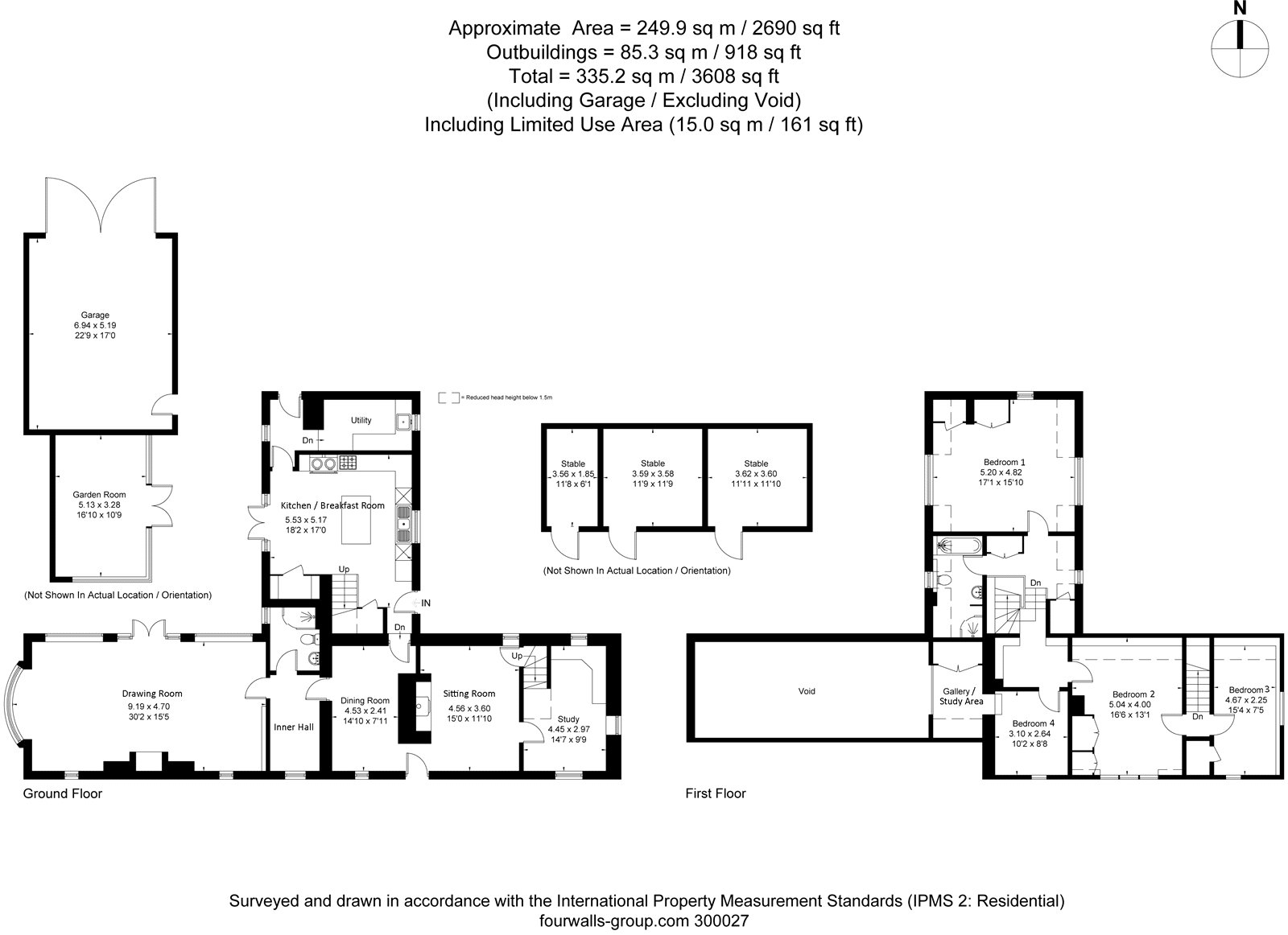 Rectory Cottage,, Monxton, Hampshire floorplan