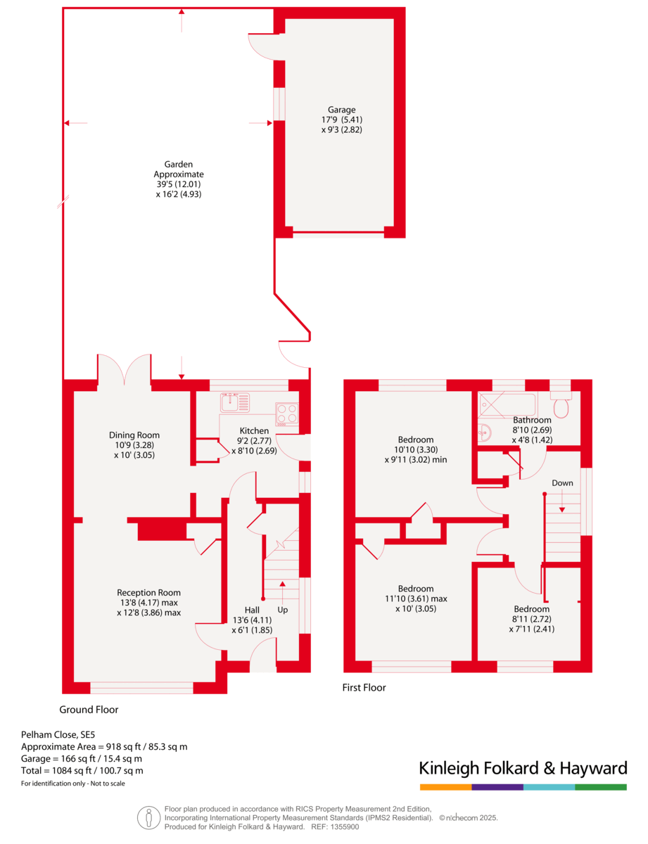 Pelham Close, Grove Park, London, SE5 floorplan