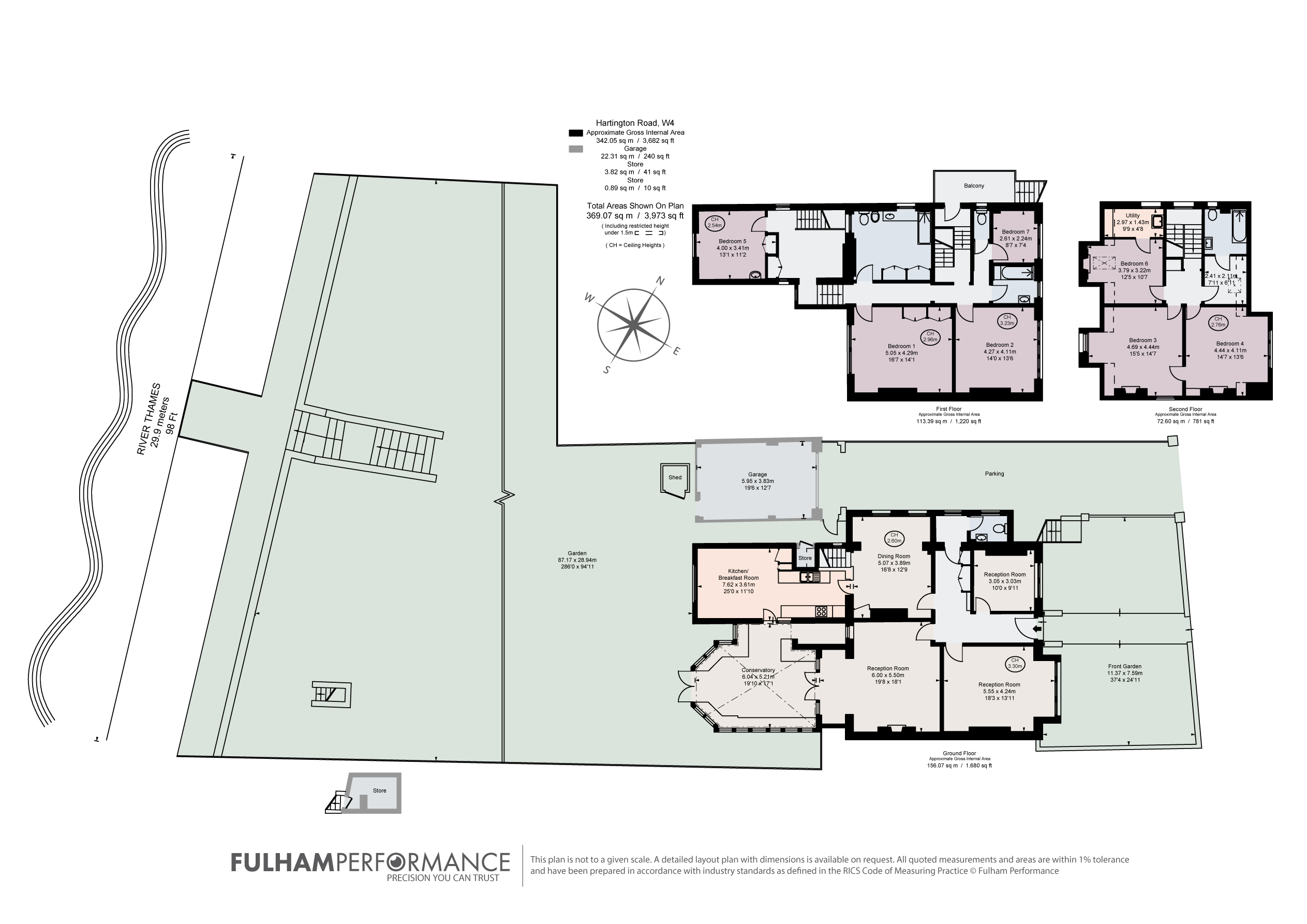 17, Hartington Road, London floorplan