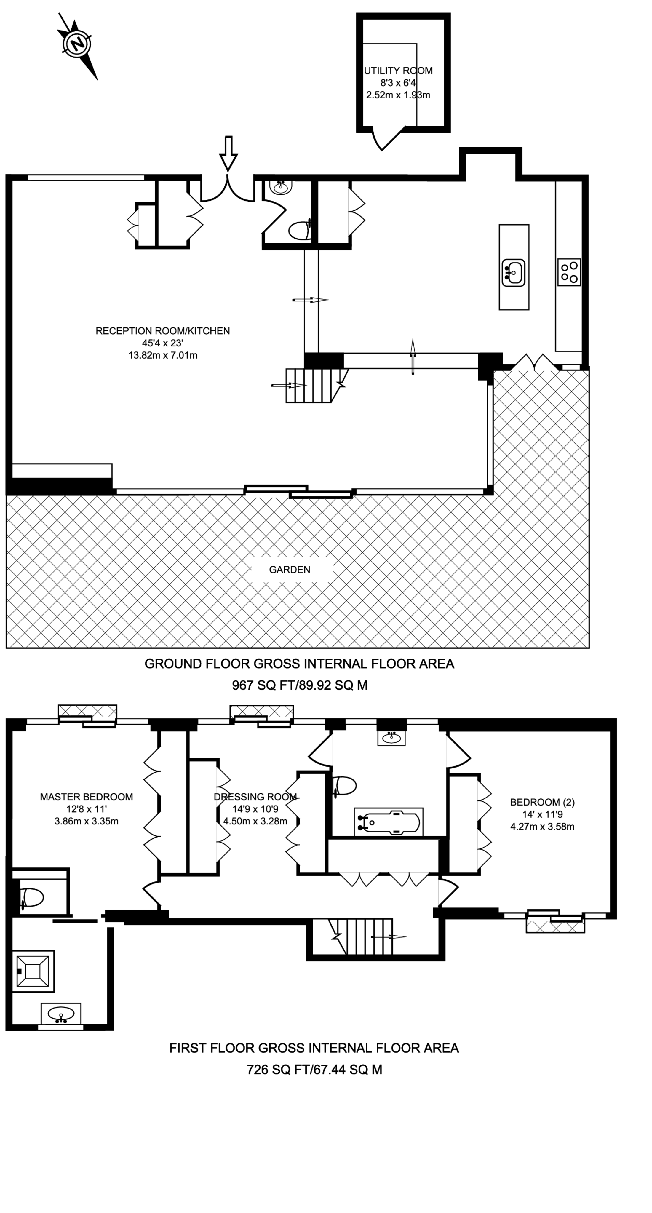 The Coach House, Fentiman Road, Vauxhall floorplan