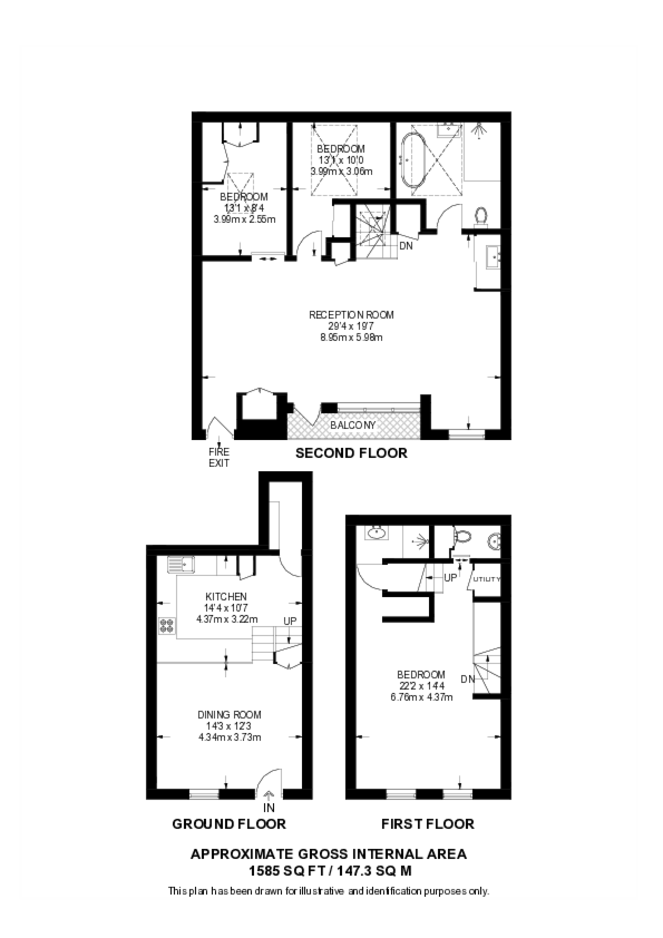 Shore Road, Hackney floorplan
