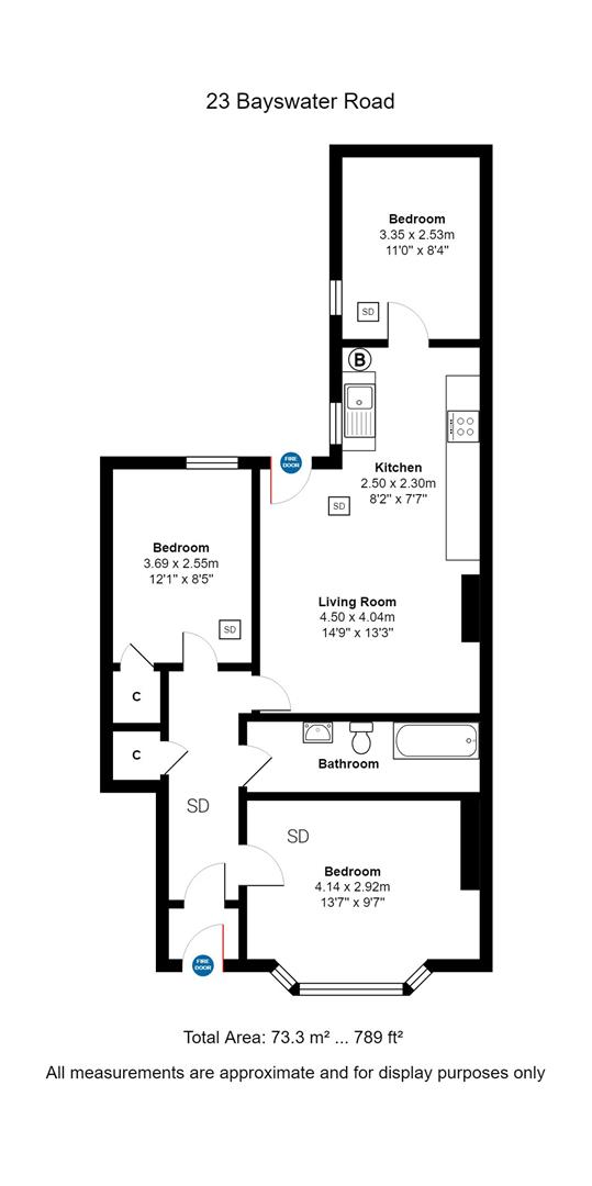 23, Bayswater Road, Newcastle Upon Tyne floorplan