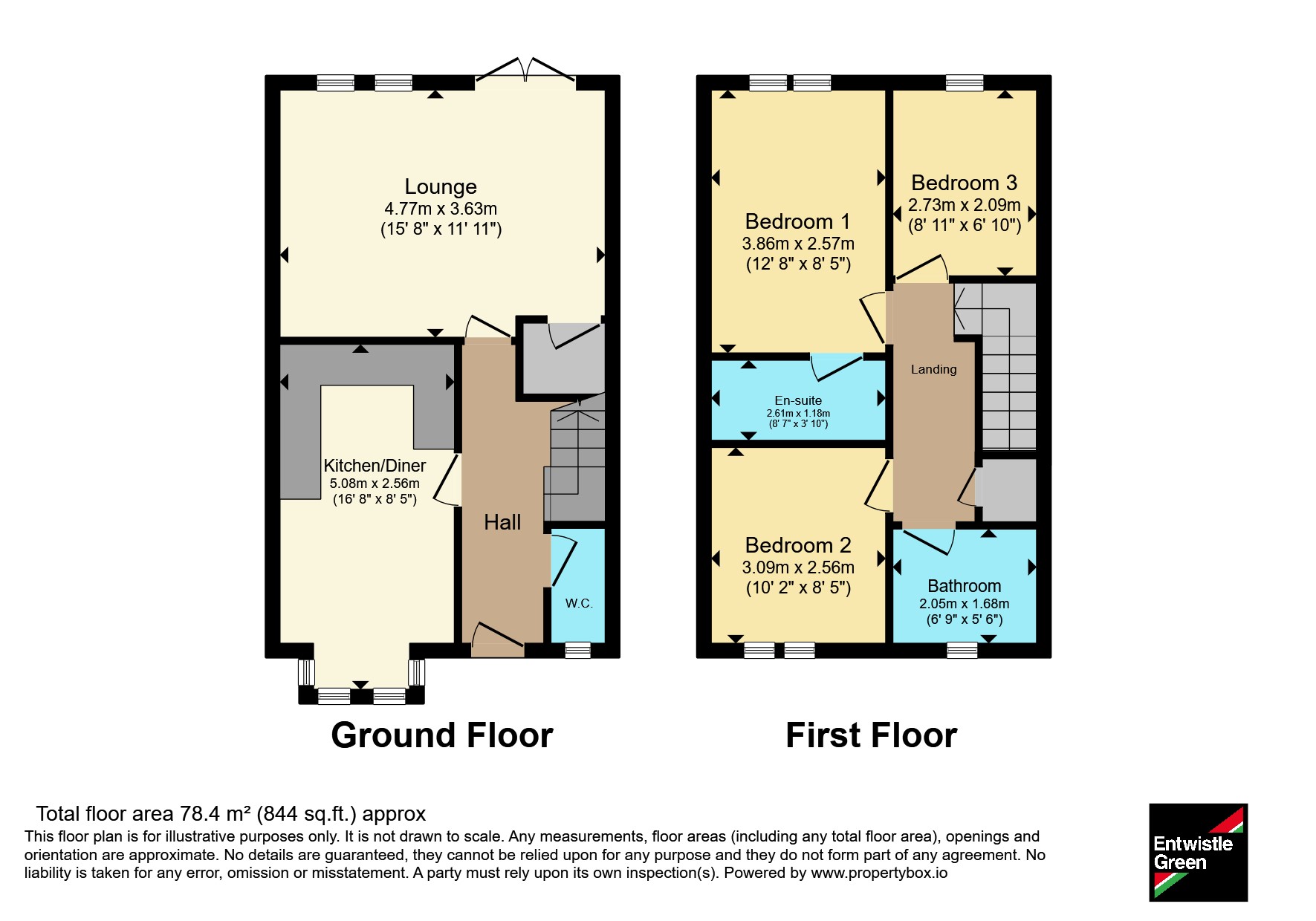 40, Birch Tree Way, Preston floorplan