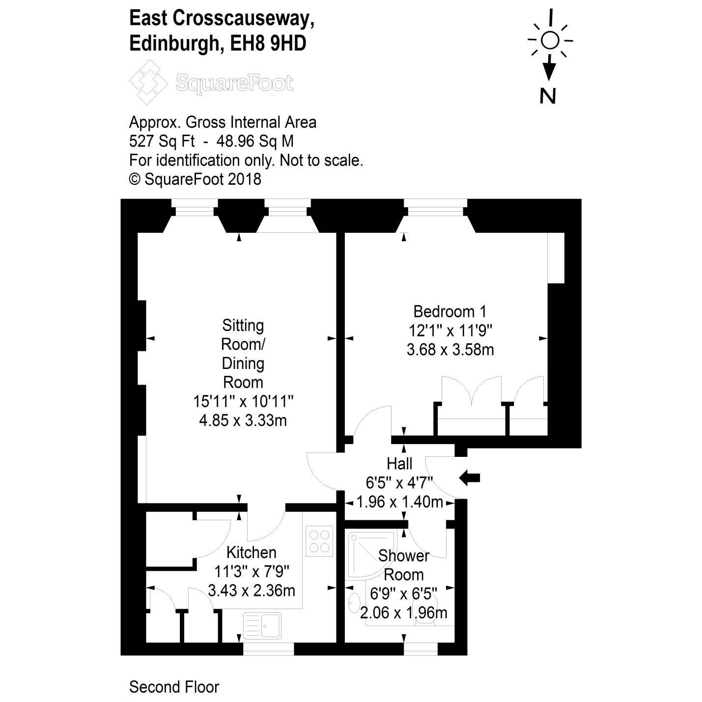 1 Bedrooms Flat for sale in 58/4 East Crosscauseway, Newington EH8