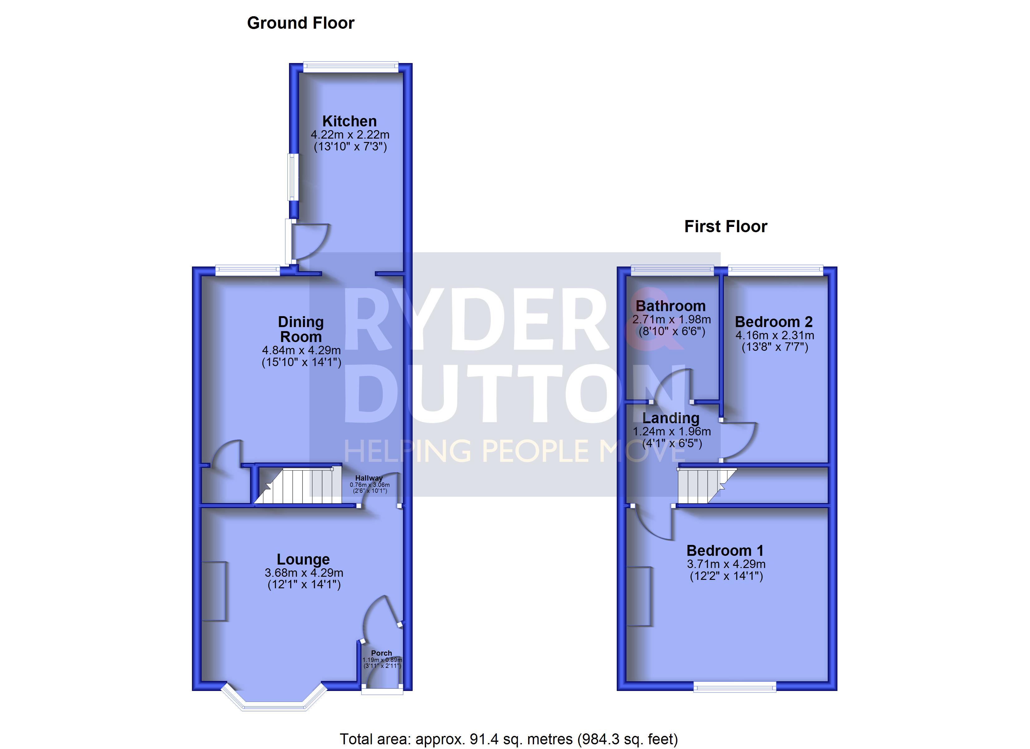 105, Green Street, Manchester floorplan