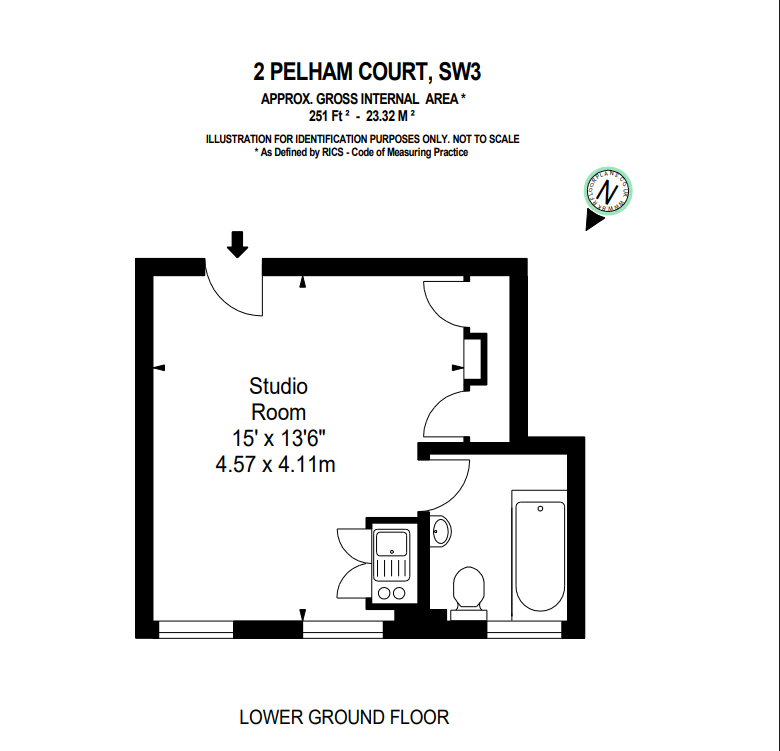 26 Pelham Court 145 Fulham Road,, London floorplan