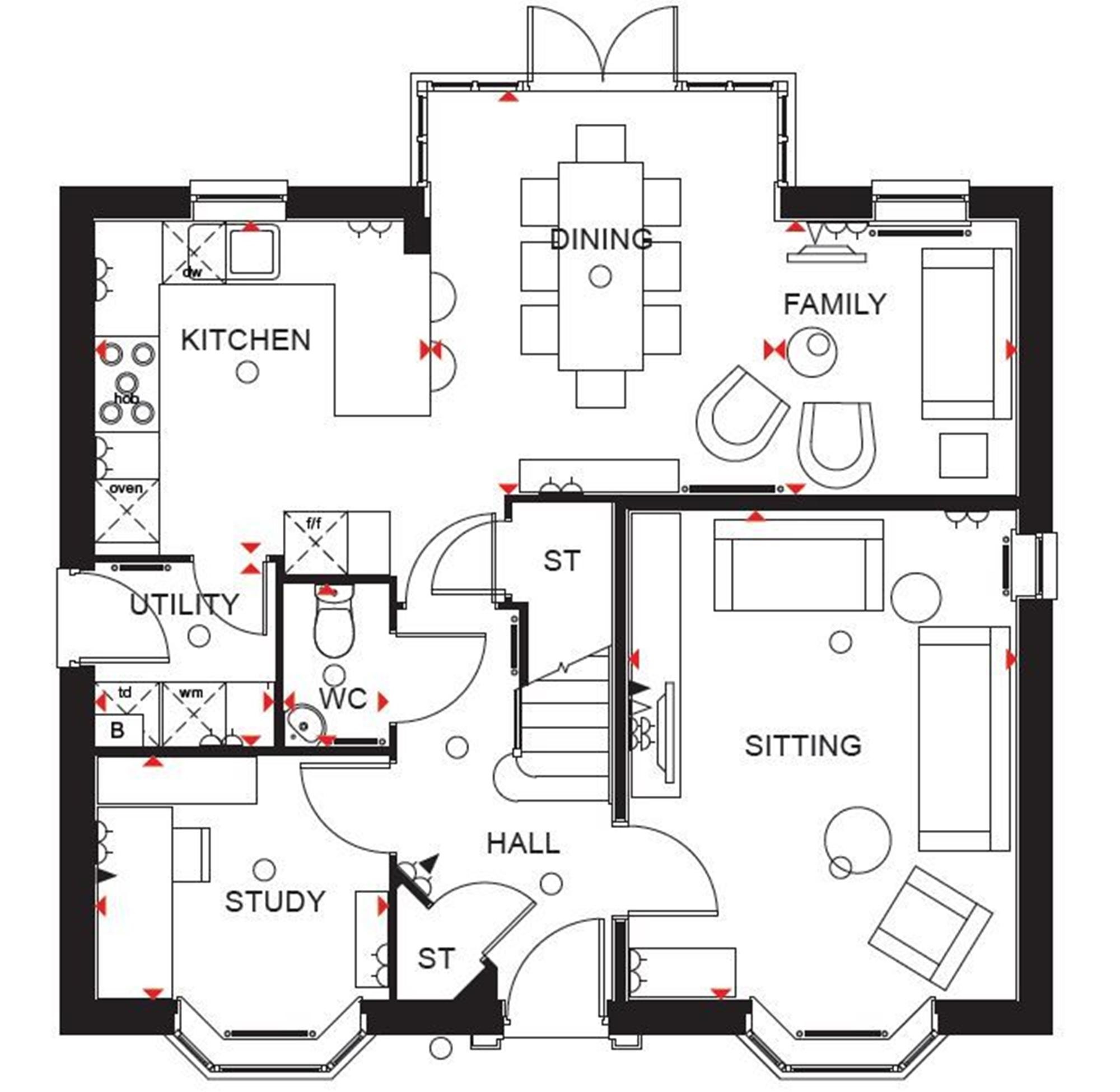 4 Bedrooms Detached house for sale in Yellowhammer Crescent, Charlotte Place, Winsford CW7