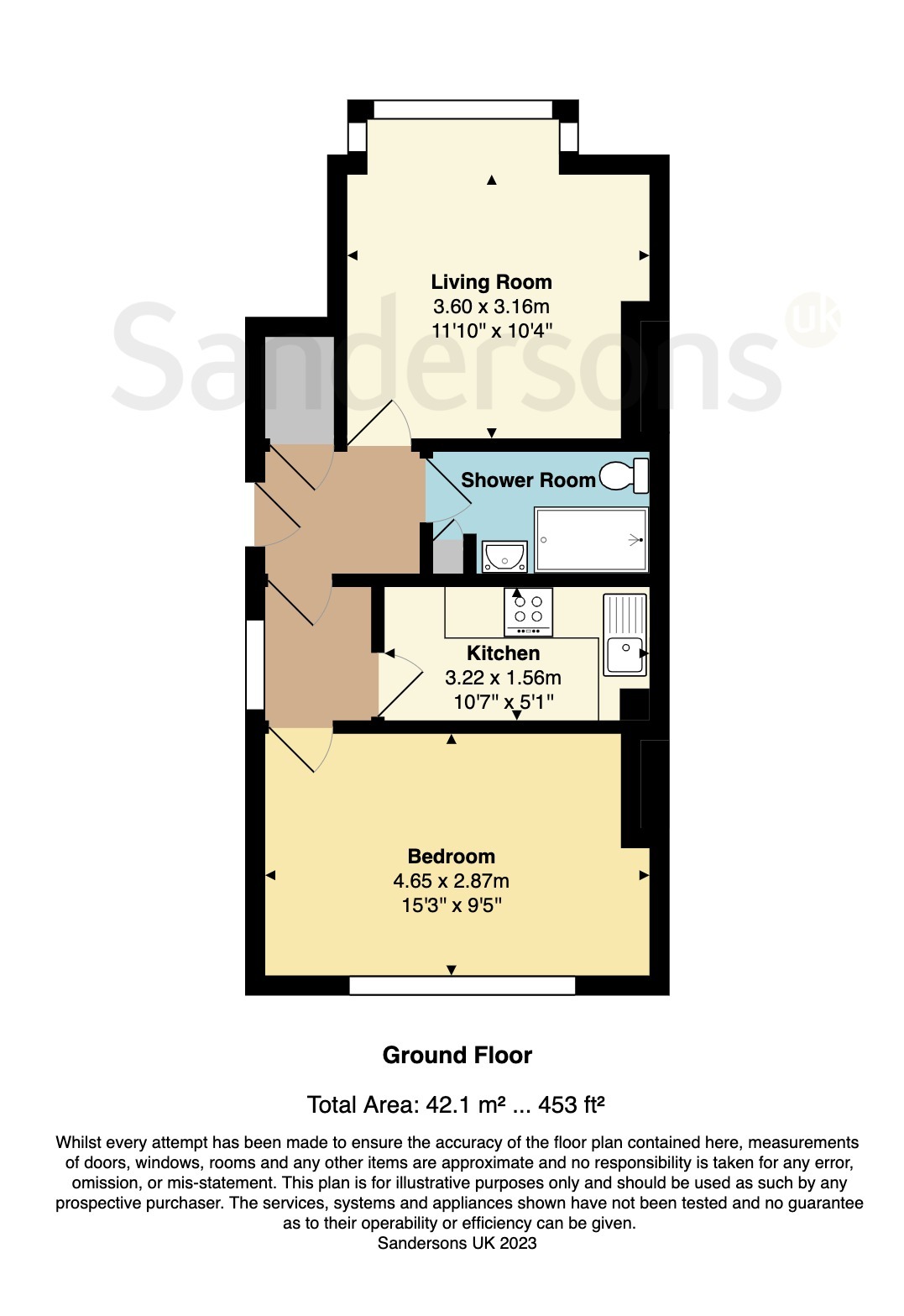 12  Flat 4, Tankerton Road, Whitstable floorplan
