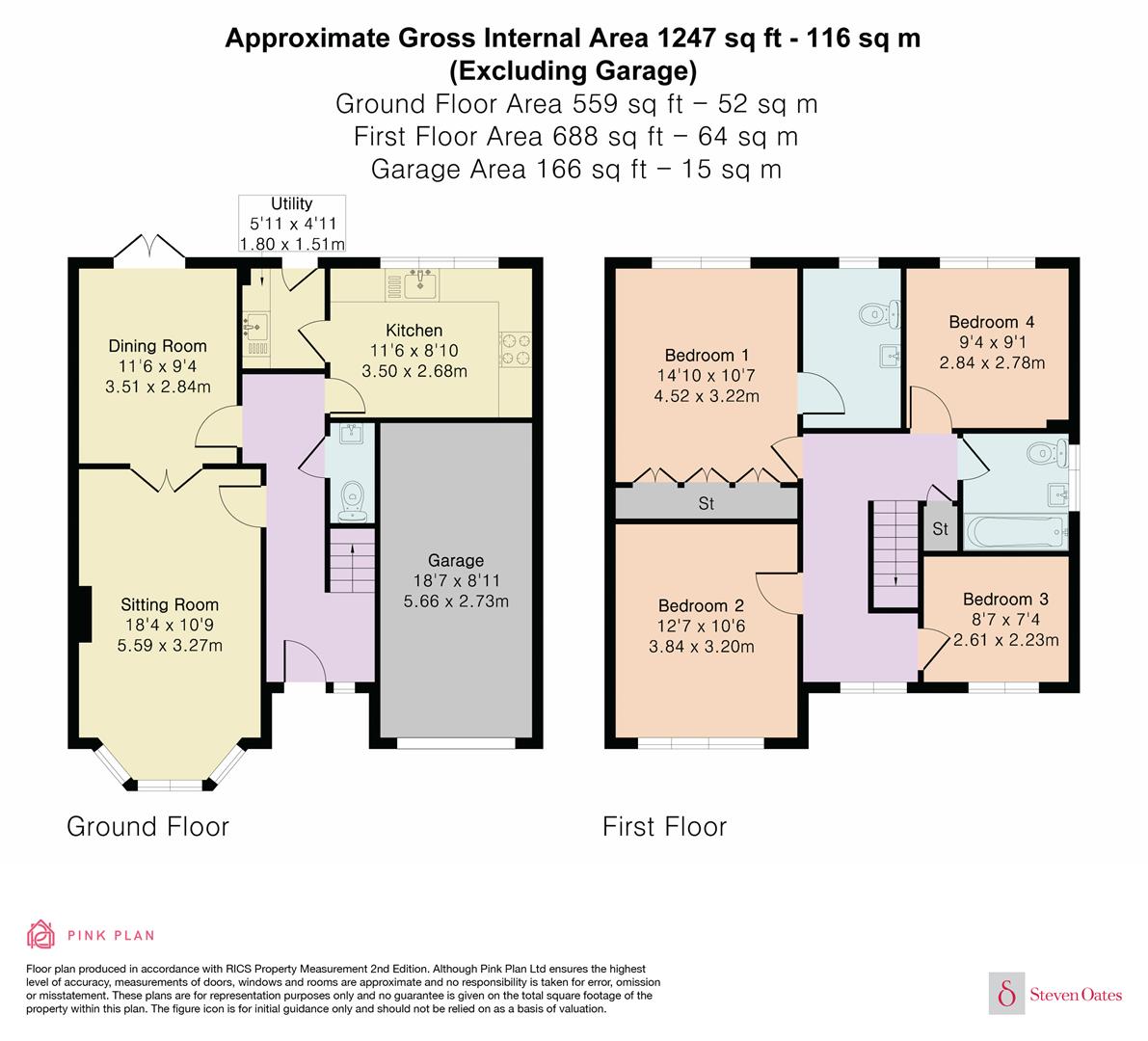 20, Stoat Close, Hertford floorplan