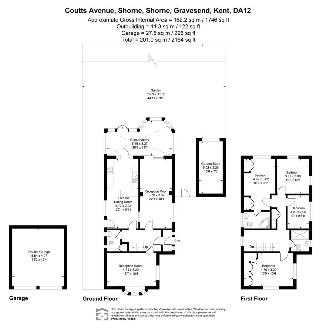 1, Coutts Avenue, Shorne Gravesend floorplan