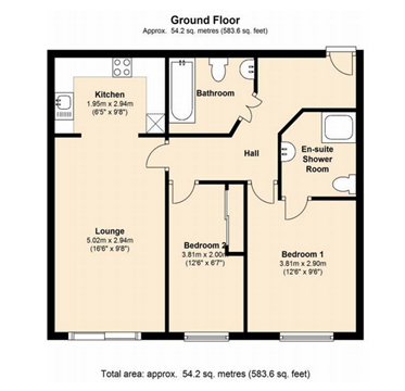 2 Bedrooms Flat to rent in Breccia Gardens, St. Helens WA9