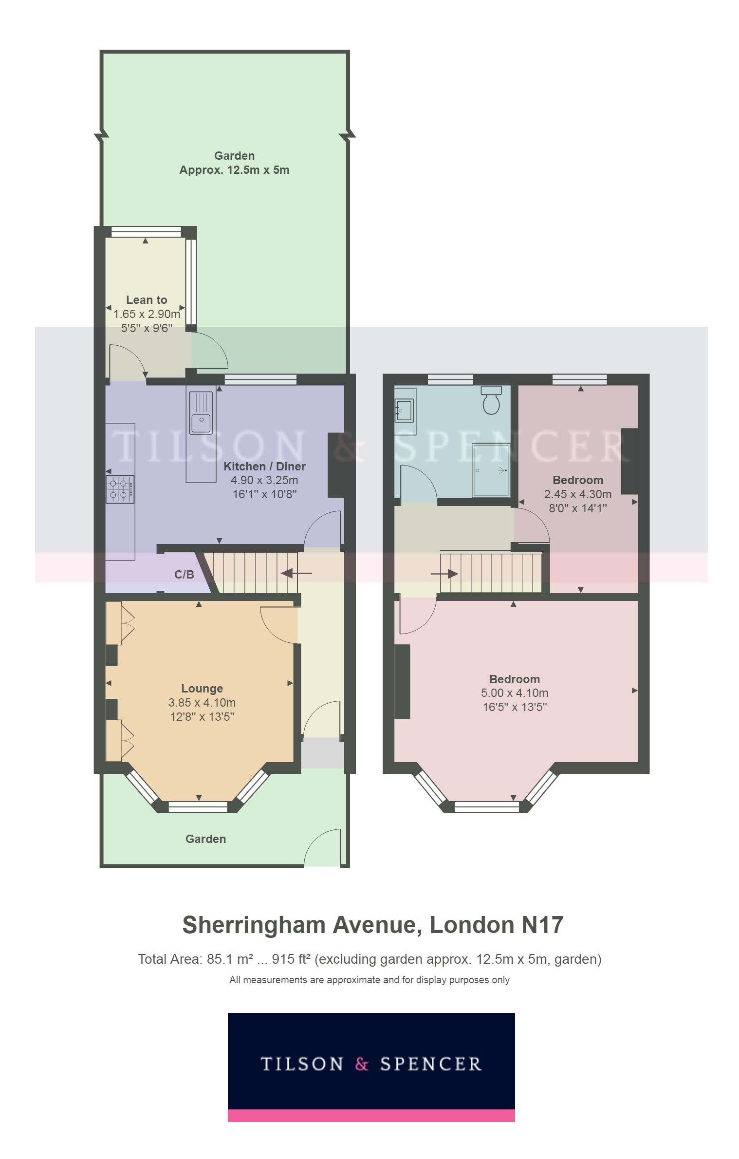 2 Bedrooms Terraced house for sale in Sherringham Avenue, Tottenham N17