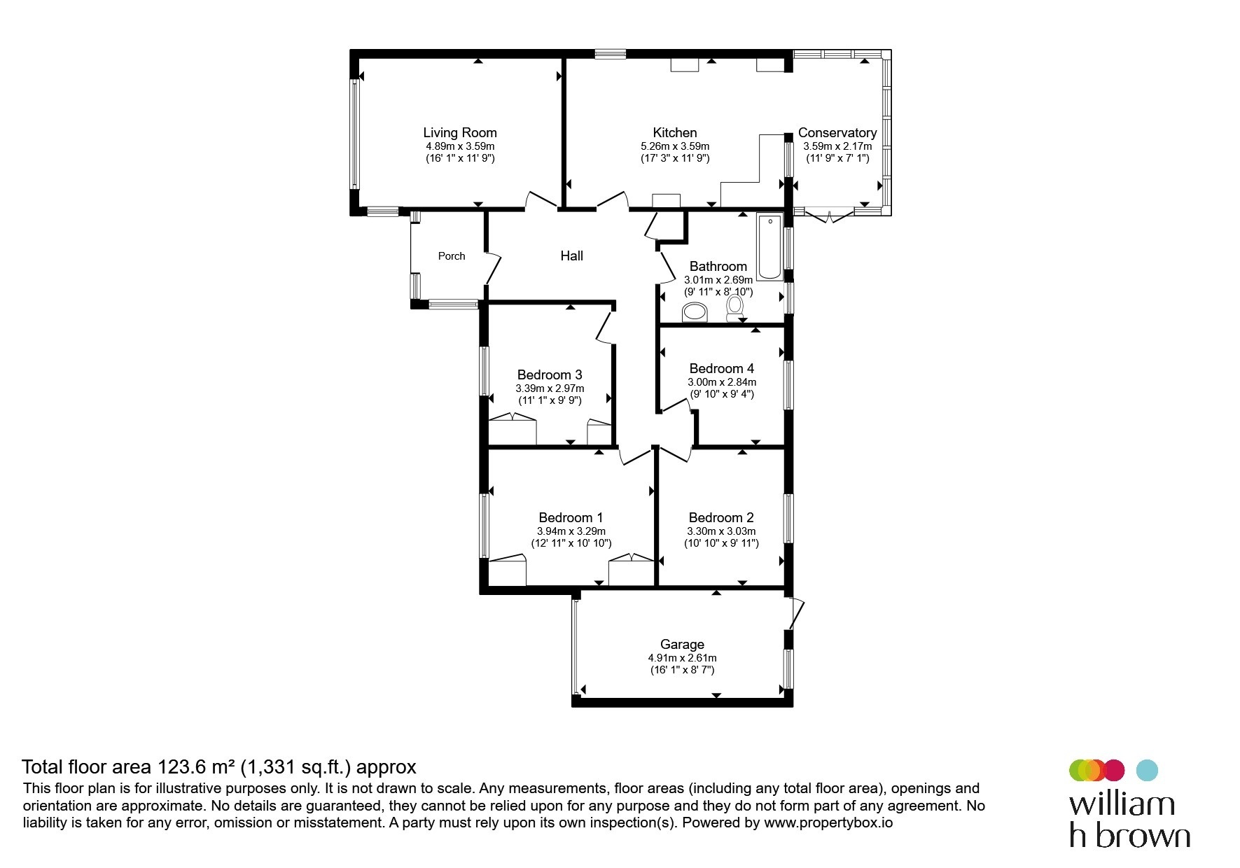 8, Frances Close, Colchester floorplan