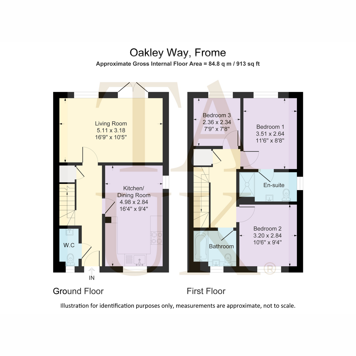 46, Oakley Way, Frome floorplan