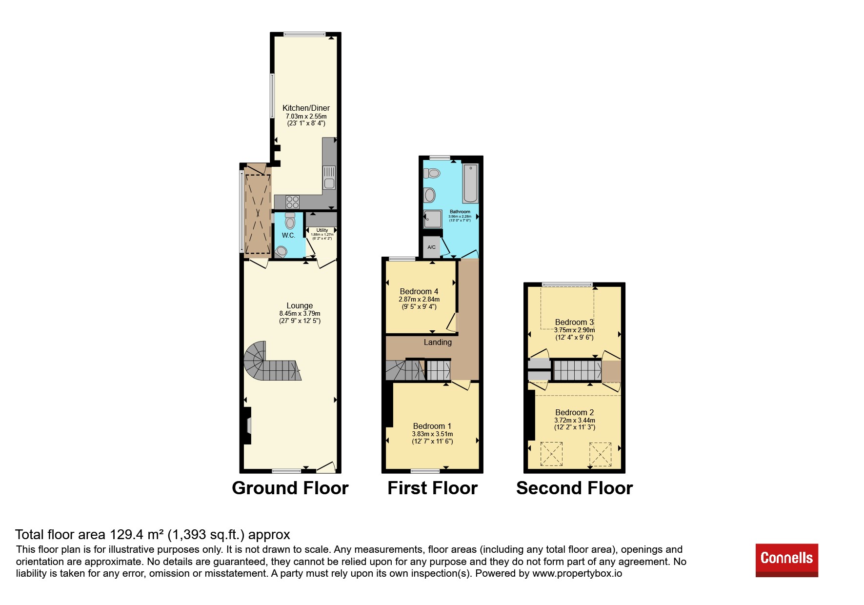 2, Ingle Street, Leicester floorplan