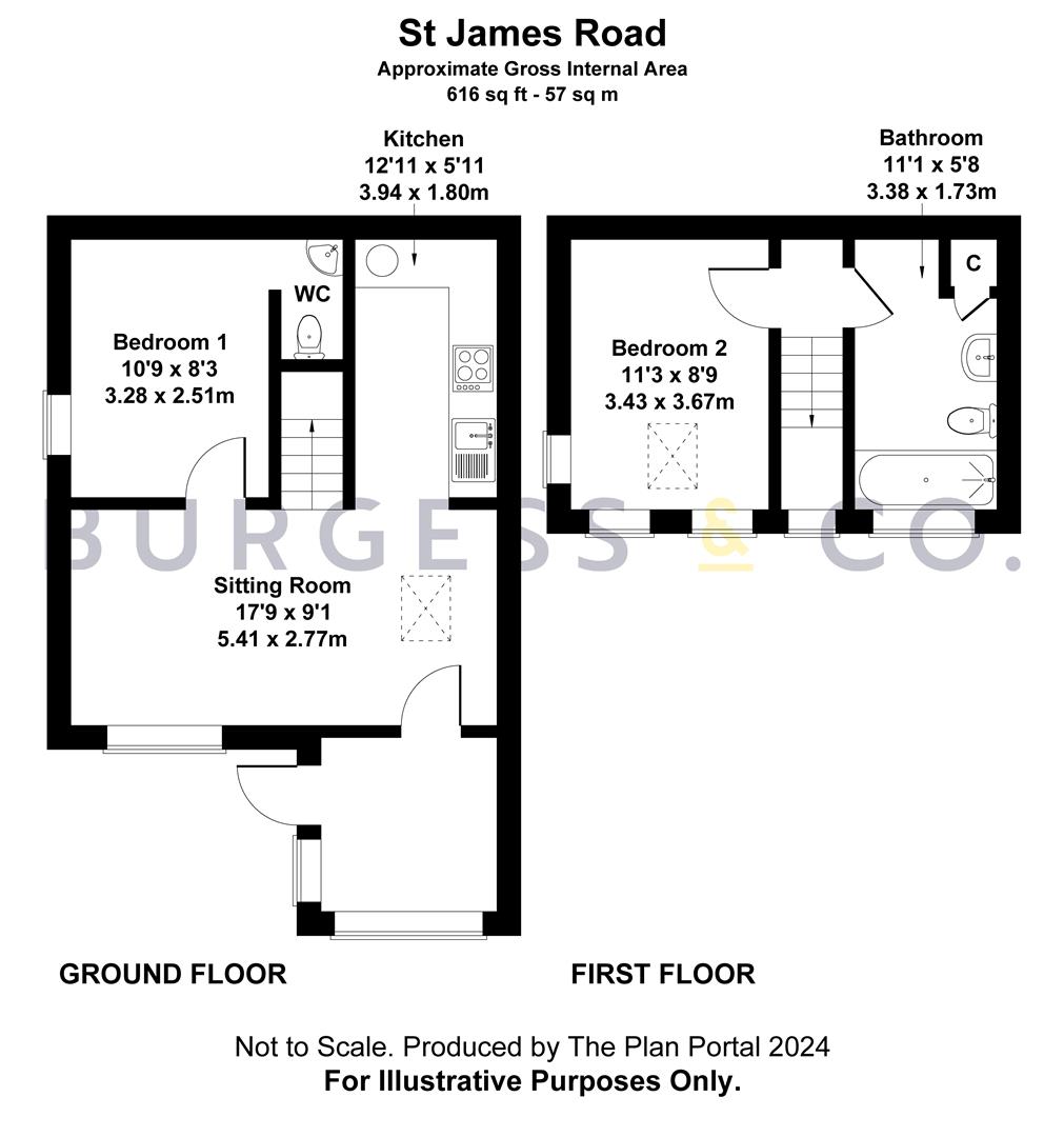 St. James Road, Hastings TN34, 2 bedroom cottage for sale 67015917
