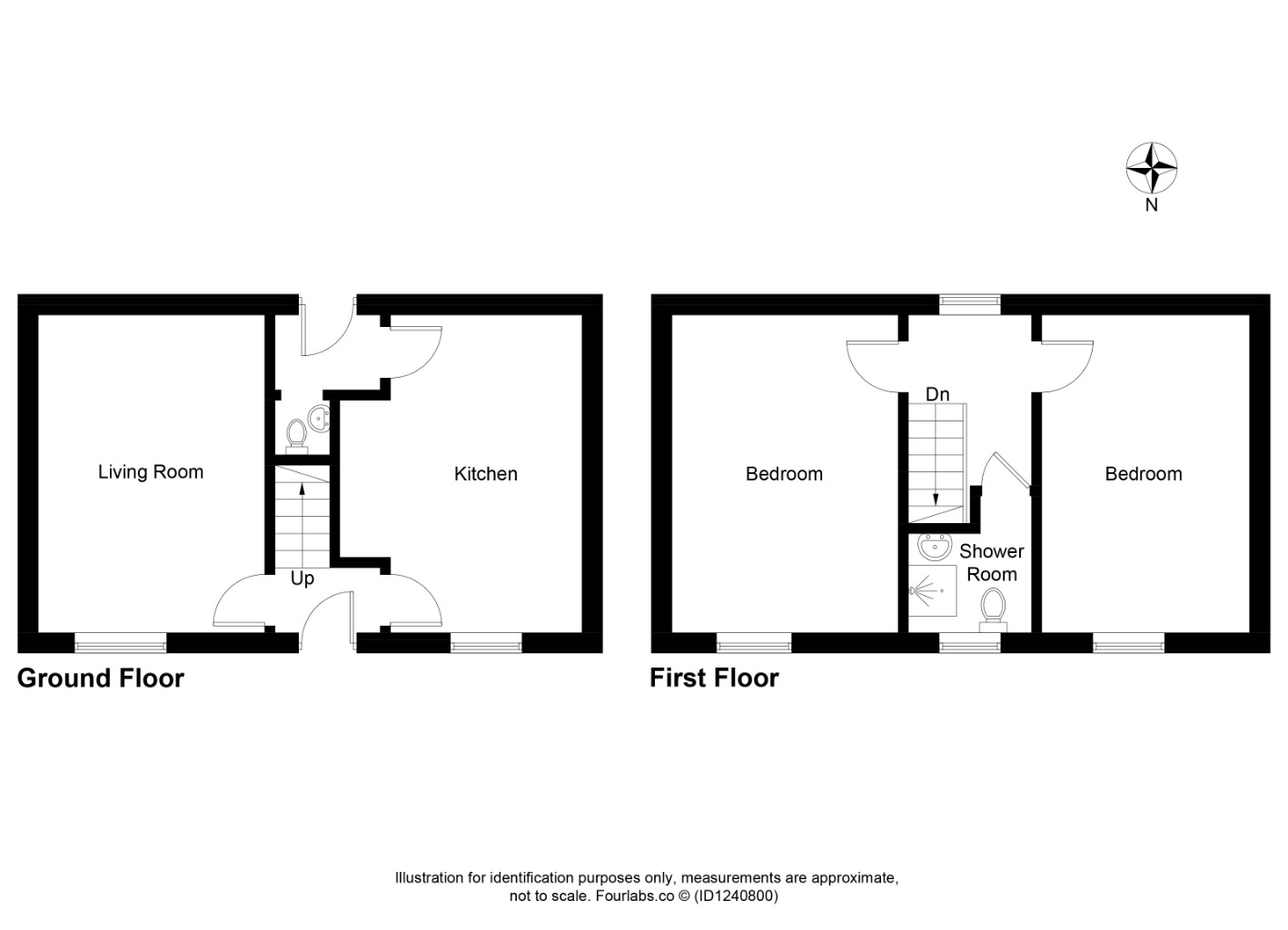 54, King Street, Crieff floorplan